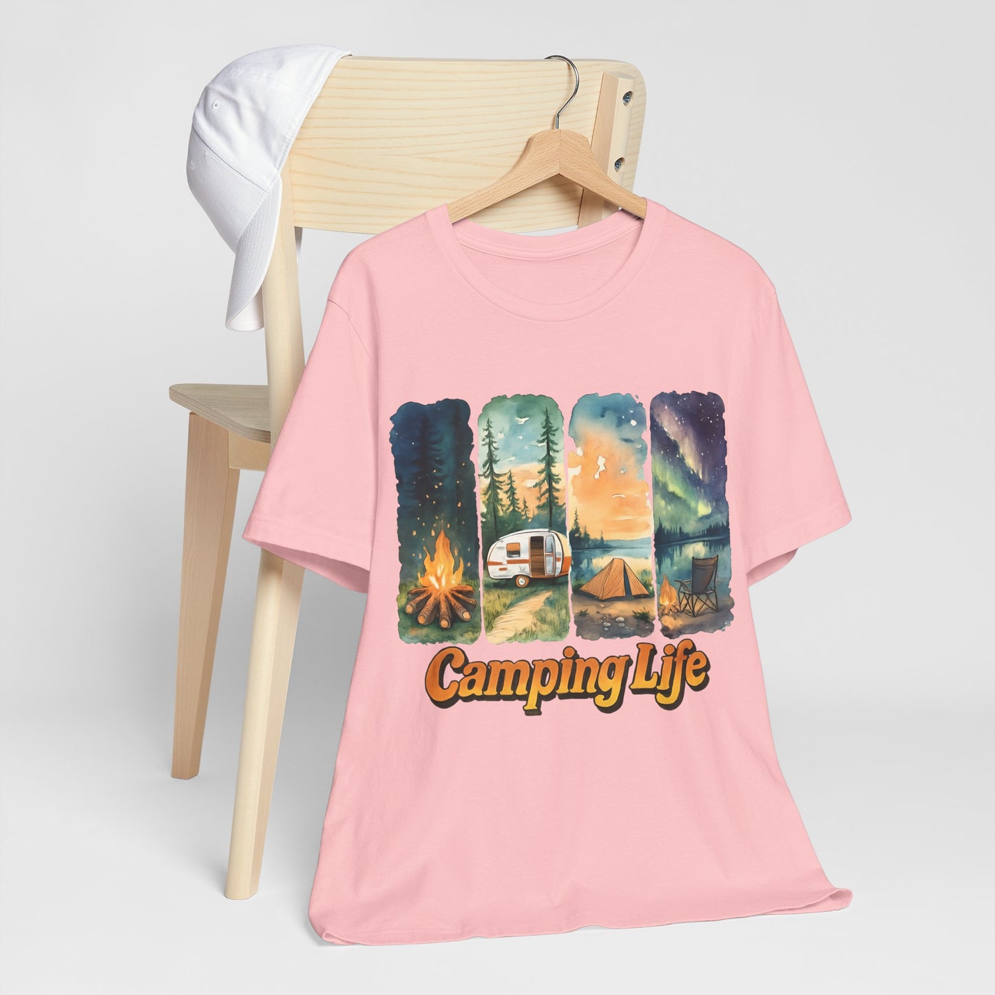 Camping Life Unisex Tee | Outdoor Adventure Shirt, Nature Lover Gift, Camping Apparel, Travel T-Shirt, Weekend Getaway Outfit