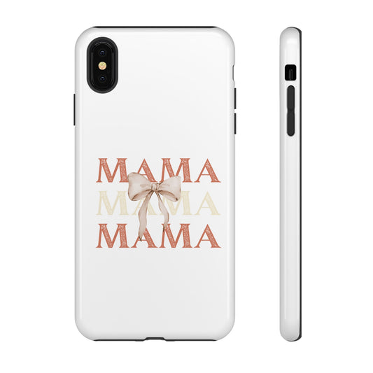 Phone Case - Mama Bow Ultimate Tough Case for Busy Moms