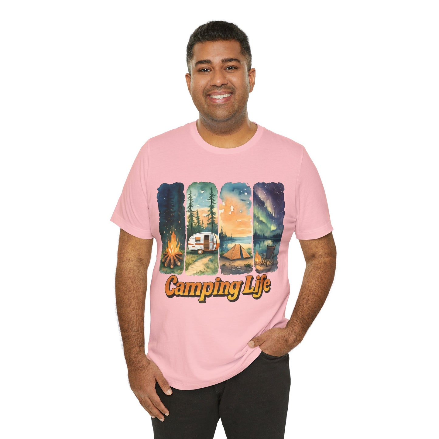 Camping Life Unisex Tee | Outdoor Adventure Shirt, Nature Lover Gift, Camping Apparel, Travel T-Shirt, Weekend Getaway Outfit