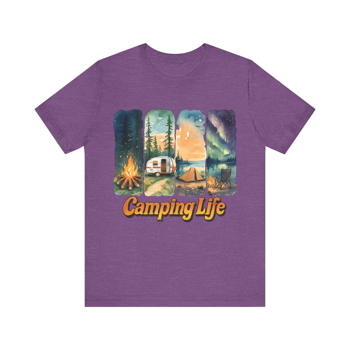 Camping Life Unisex Tee | Outdoor Adventure Shirt, Nature Lover Gift, Camping Apparel, Travel T-Shirt, Weekend Getaway Outfit