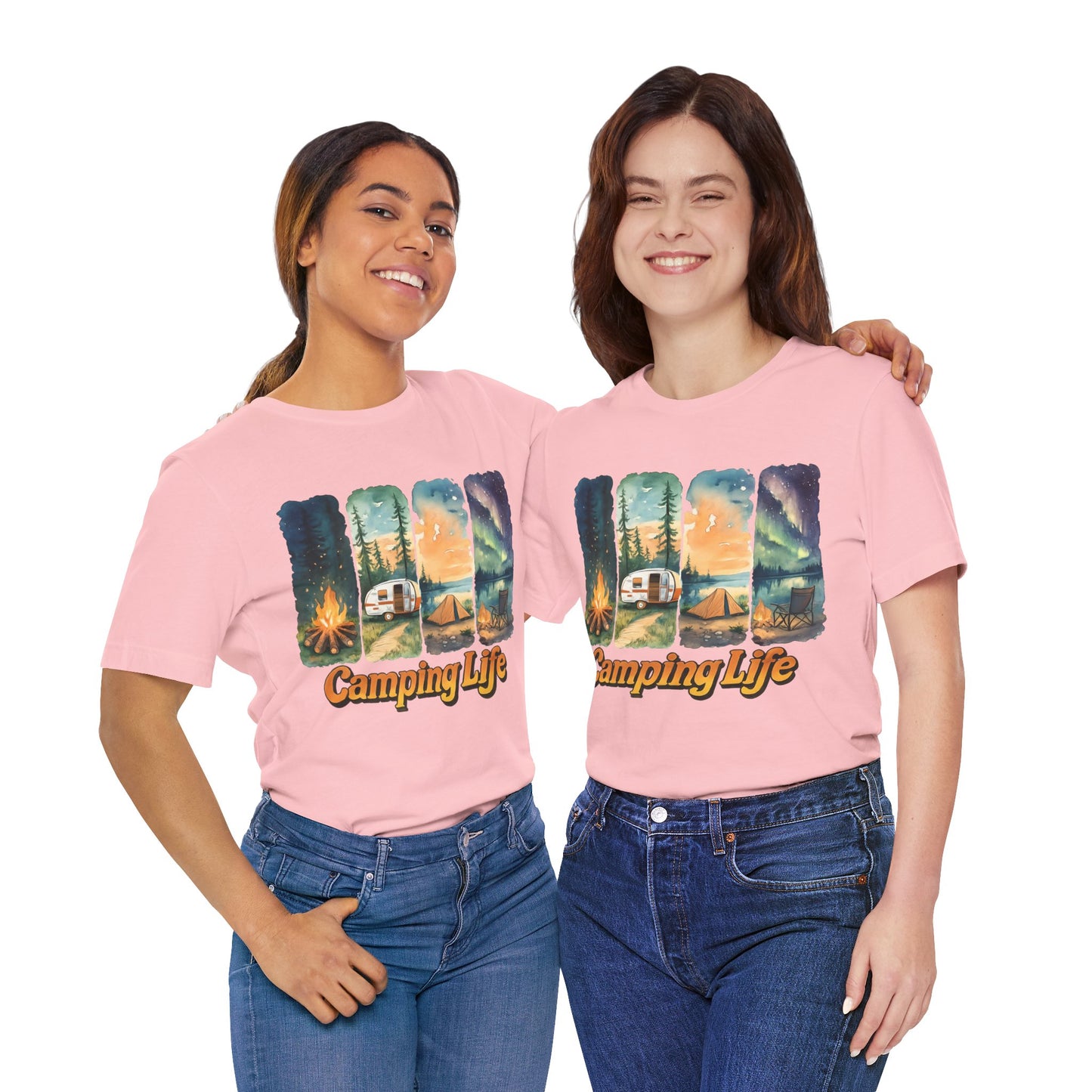 Camping Life Unisex Tee | Outdoor Adventure Shirt, Nature Lover Gift, Camping Apparel, Travel T-Shirt, Weekend Getaway Outfit