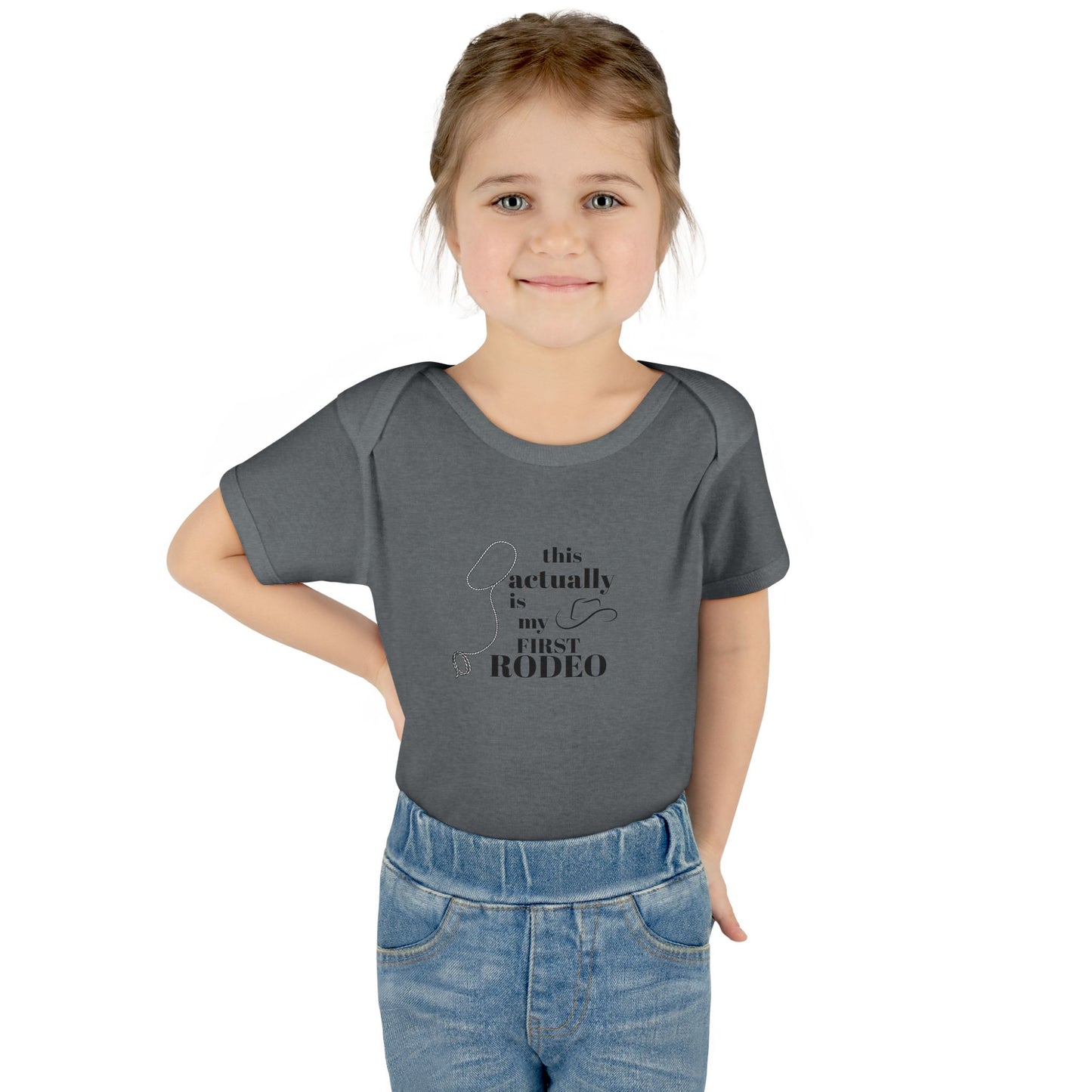 Infant Baby Bodysuit - My First Rodeo - Cute Baby Outfit for Newborns, Western Baby Shower Gift, Baby Wear for Rodeo Events, Adorable [...]