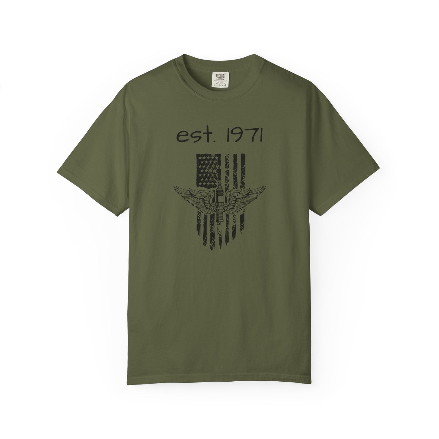 Vintage-Inspired Unisex T-Shirt with Established 1971 Design, Casual Wear, Gift for Father's Day, Graphic Tee, Casual Fashion, [...]