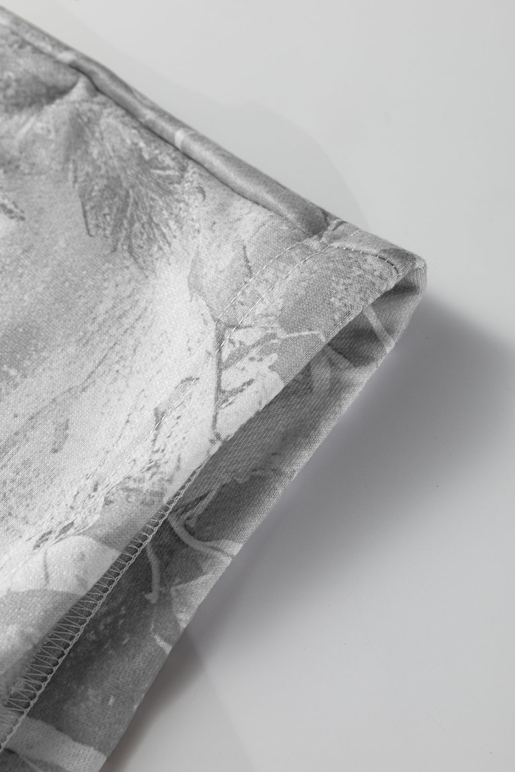 Camo Kangaroo Pocket Drop Shoulder Hoodie