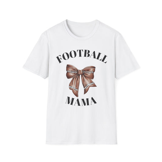 Football Mom Unisex T-Shirt - Supportive Mom of Kids Design