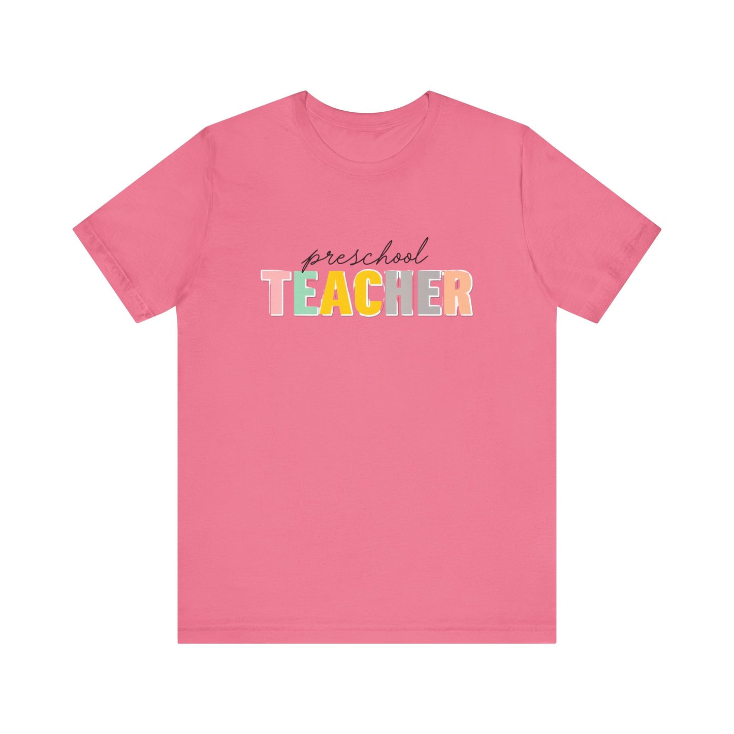 Preschool Teacher Tee, Cute Teacher Shirt, Gift for Educators, Teacher Appreciation, Back to School, Unisex T-Shirt
