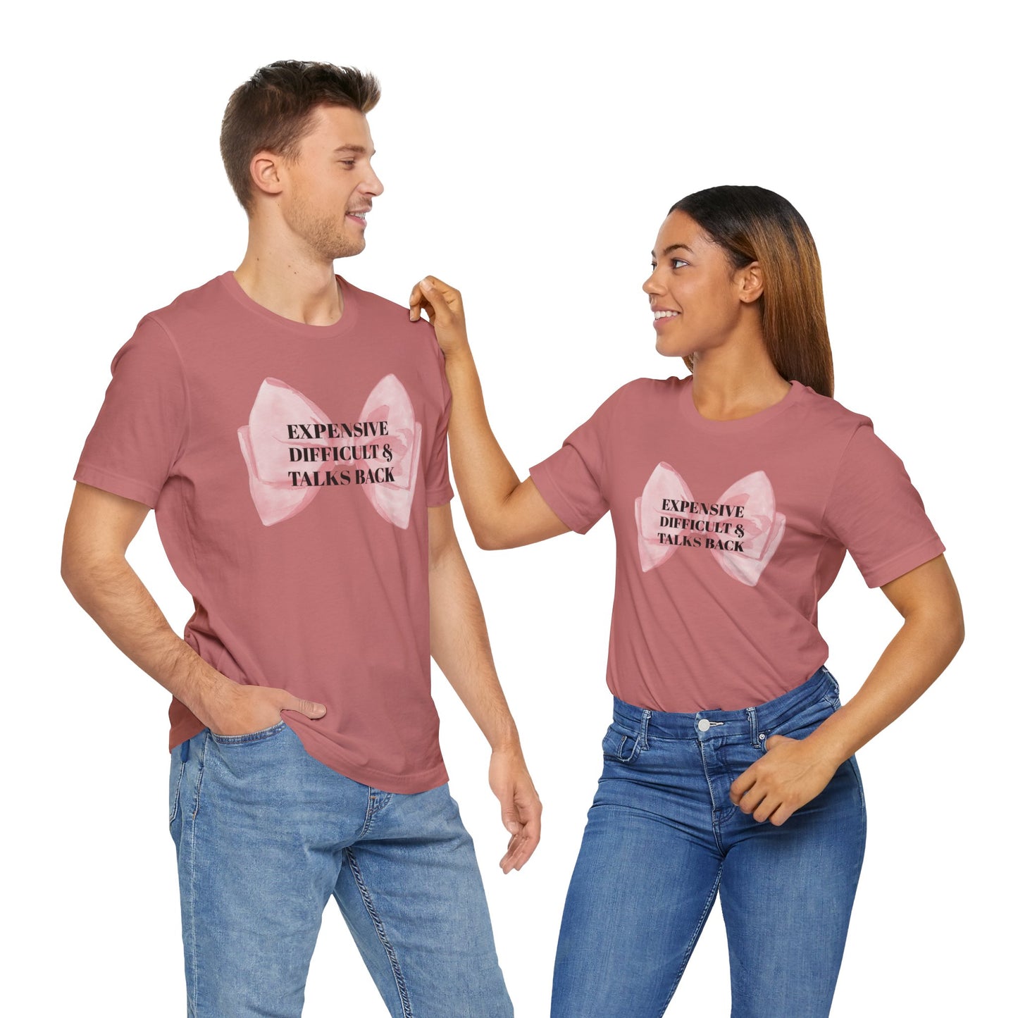 Graphic Bow Unisex Tee