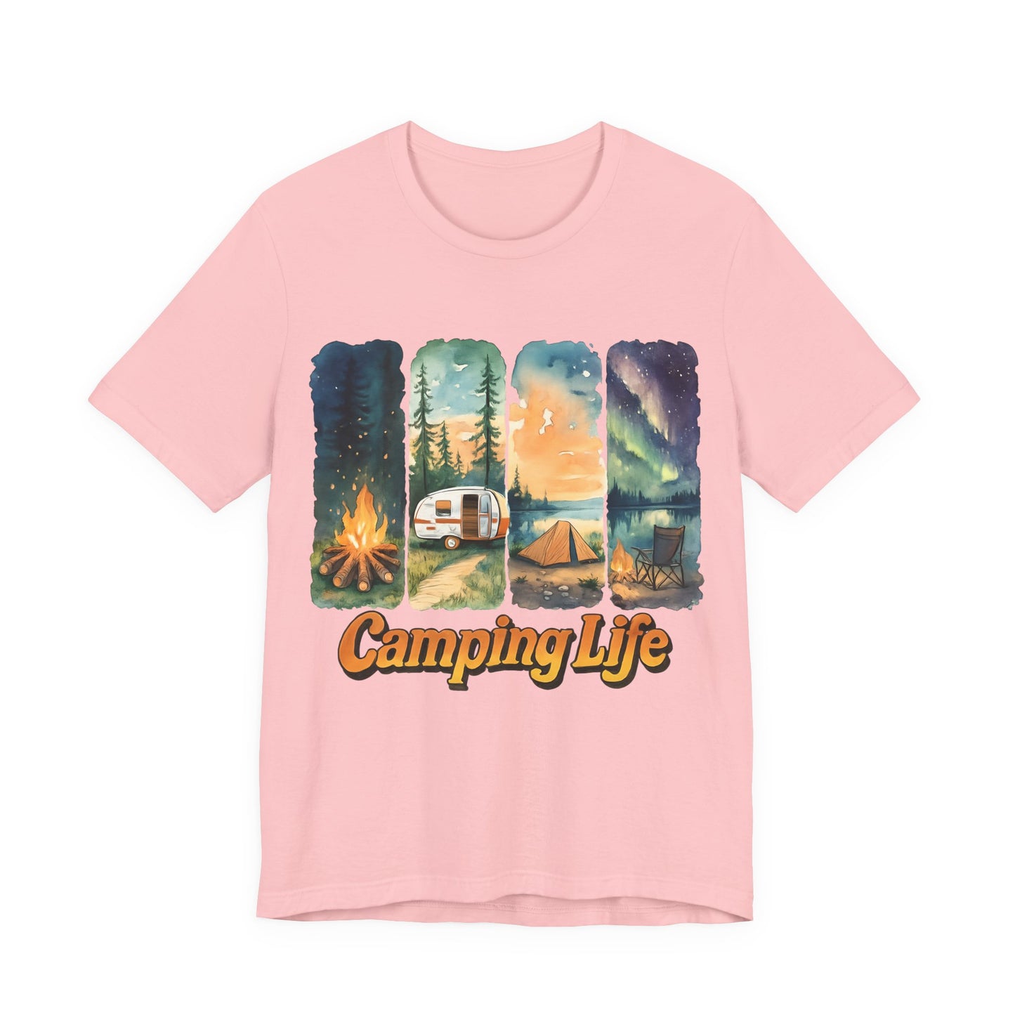 Camping Life Unisex Tee | Outdoor Adventure Shirt, Nature Lover Gift, Camping Apparel, Travel T-Shirt, Weekend Getaway Outfit