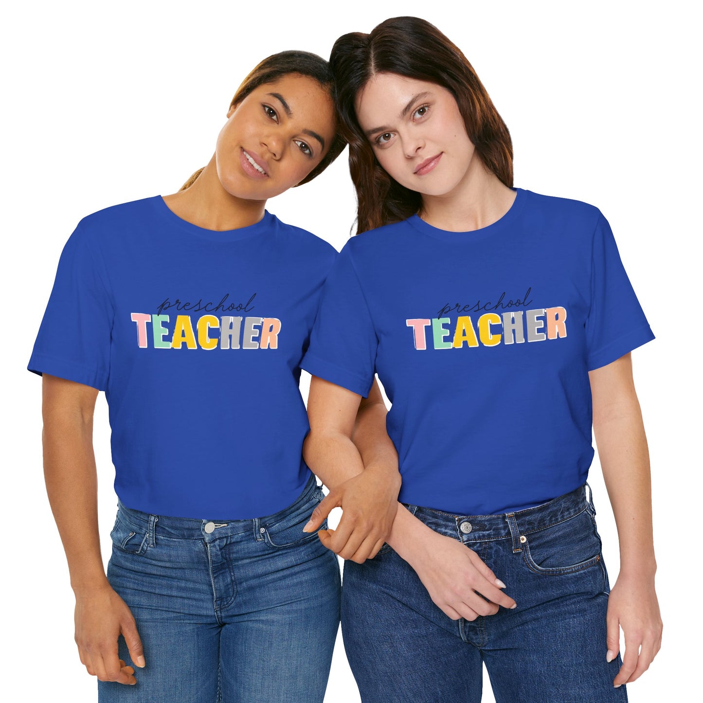 Preschool Teacher Tee, Cute Teacher Shirt, Gift for Educators, Teacher Appreciation, Back to School, Unisex T-Shirt
