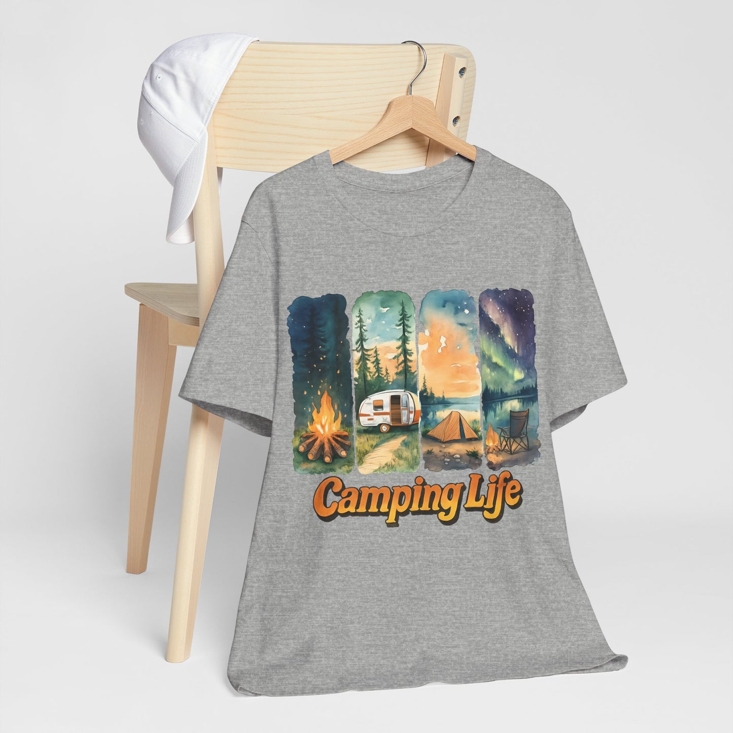 Camping Life Unisex Tee | Outdoor Adventure Shirt, Nature Lover Gift, Camping Apparel, Travel T-Shirt, Weekend Getaway Outfit