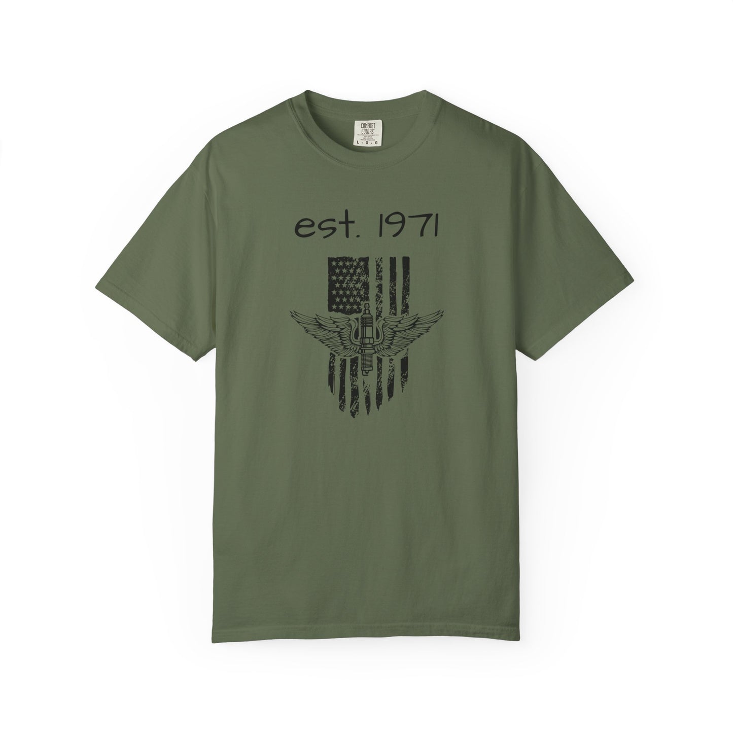 Vintage-Inspired Unisex T-Shirt with Established 1971 Design, Casual Wear, Gift for Father's Day, Graphic Tee, Casual Fashion, [...]