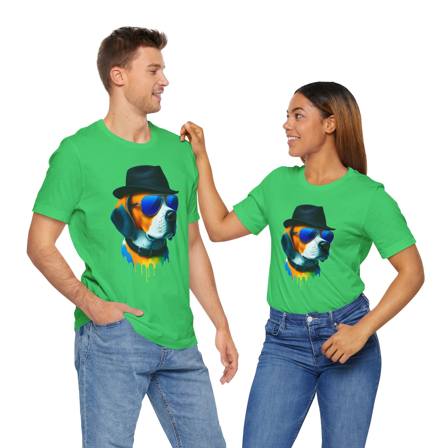 Cool Dog Graphic Tee | Fun Pet Lover T-shirt, Gift for Dog Owners, Casual Wear, Summer Style, Animal Art Apparel