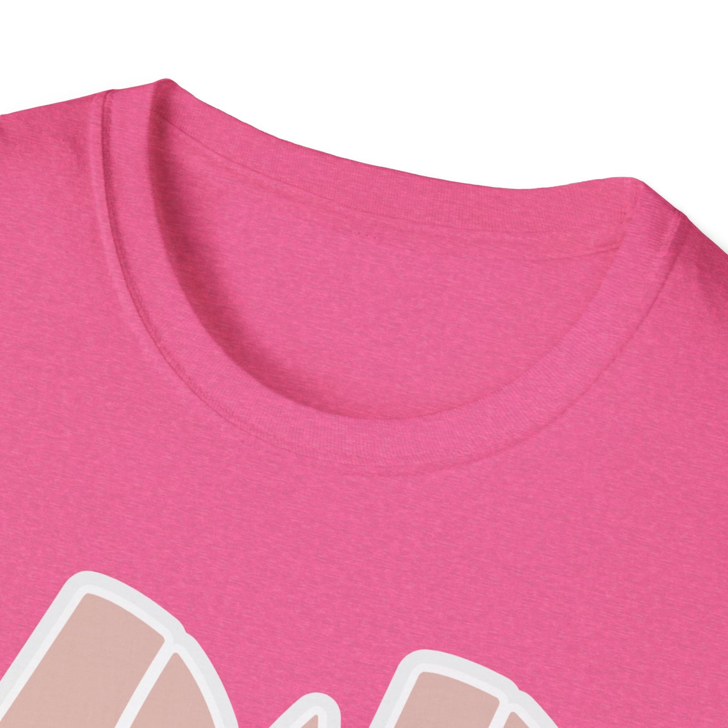 Mama Heart Unisex Softstyle T-Shirt | Gifts for Moms | Casual Wear | Mother's Day | Family Celebrations