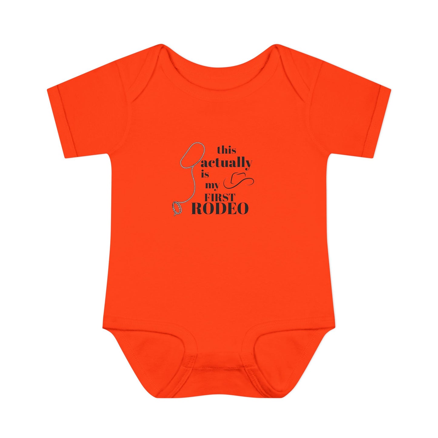 Infant Baby Bodysuit - My First Rodeo - Cute Baby Outfit for Newborns, Western Baby Shower Gift, Baby Wear for Rodeo Events, Adorable [...]