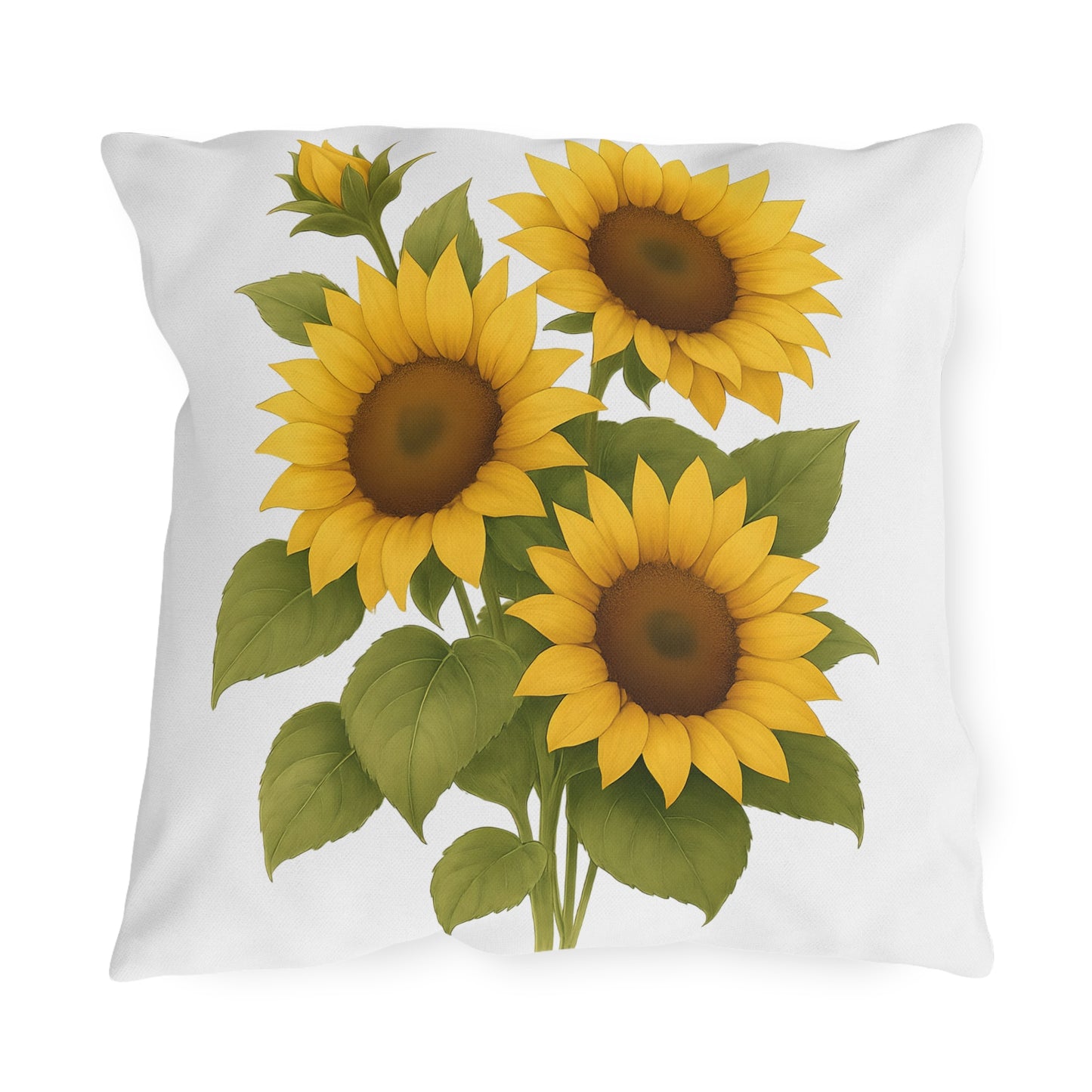 Outdoor Pillows - Vibrant Sunflower Summertime Favorite