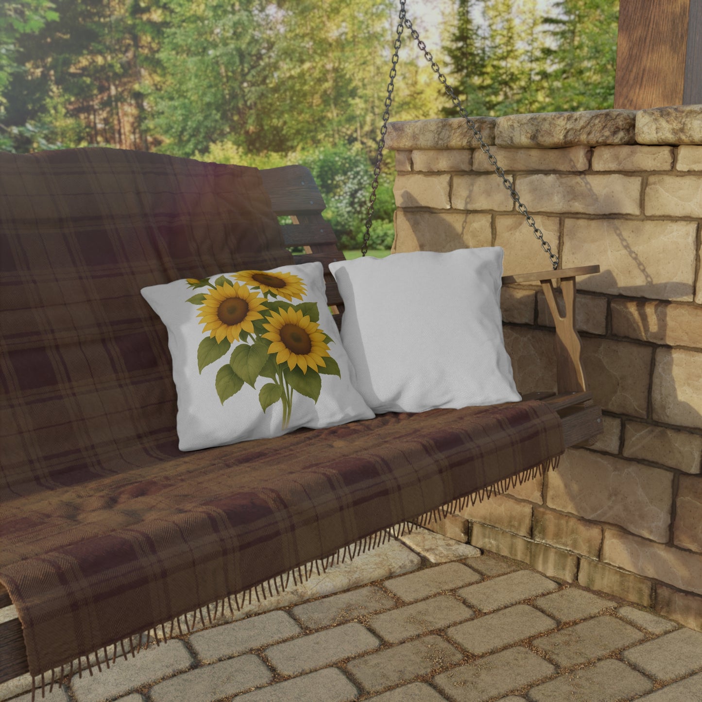 Outdoor Pillows - Vibrant Sunflower Summertime Favorite