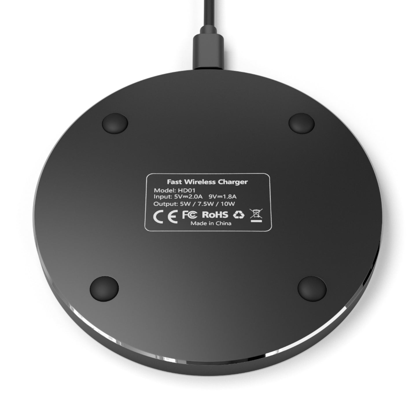 Mama Wireless Charger with Bow, Mother's Day Gift, Functional Decor, Tech for Moms, Elegant Charging Pad