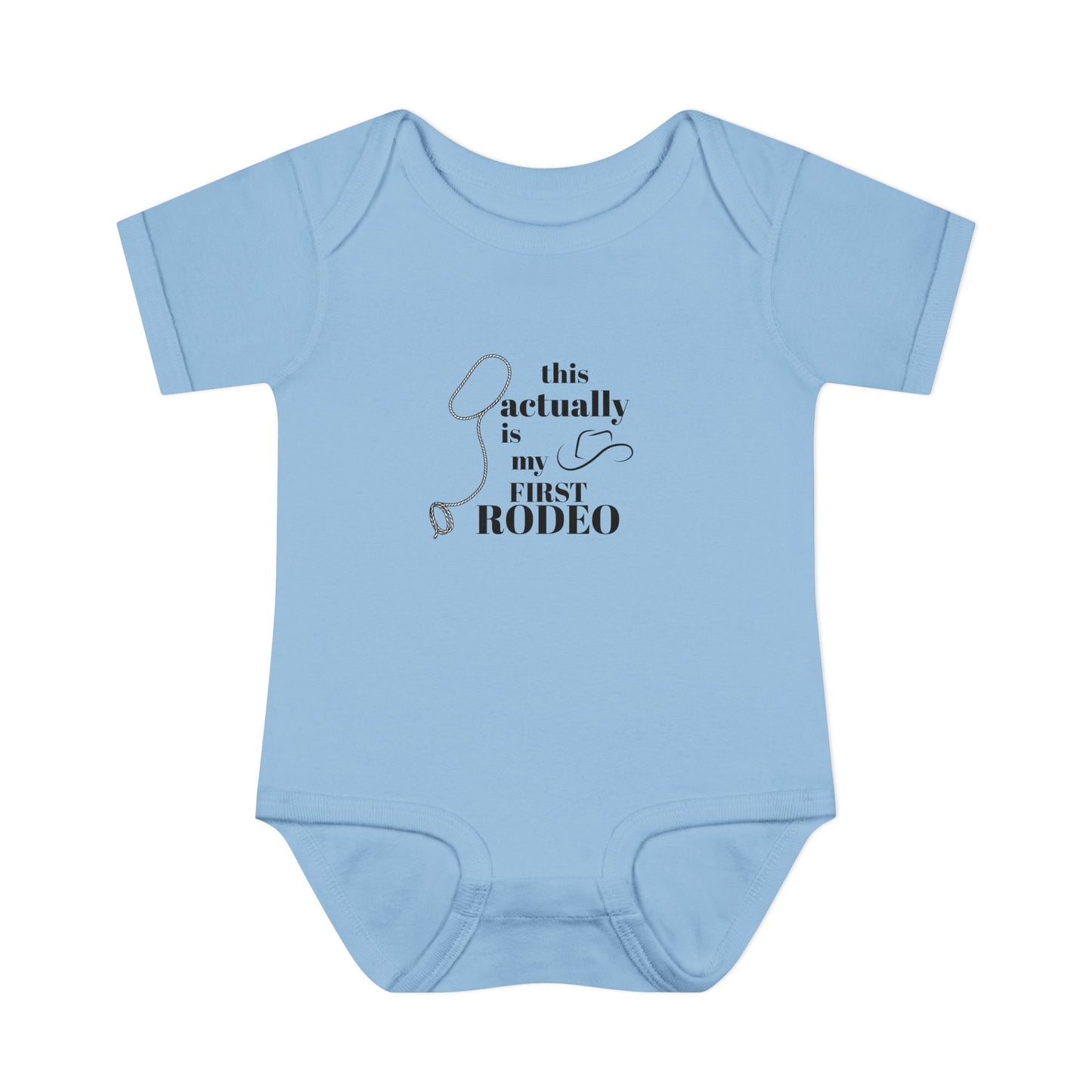 Infant Baby Bodysuit - My First Rodeo - Cute Baby Outfit for Newborns, Western Baby Shower Gift, Baby Wear for Rodeo Events, Adorable [...]