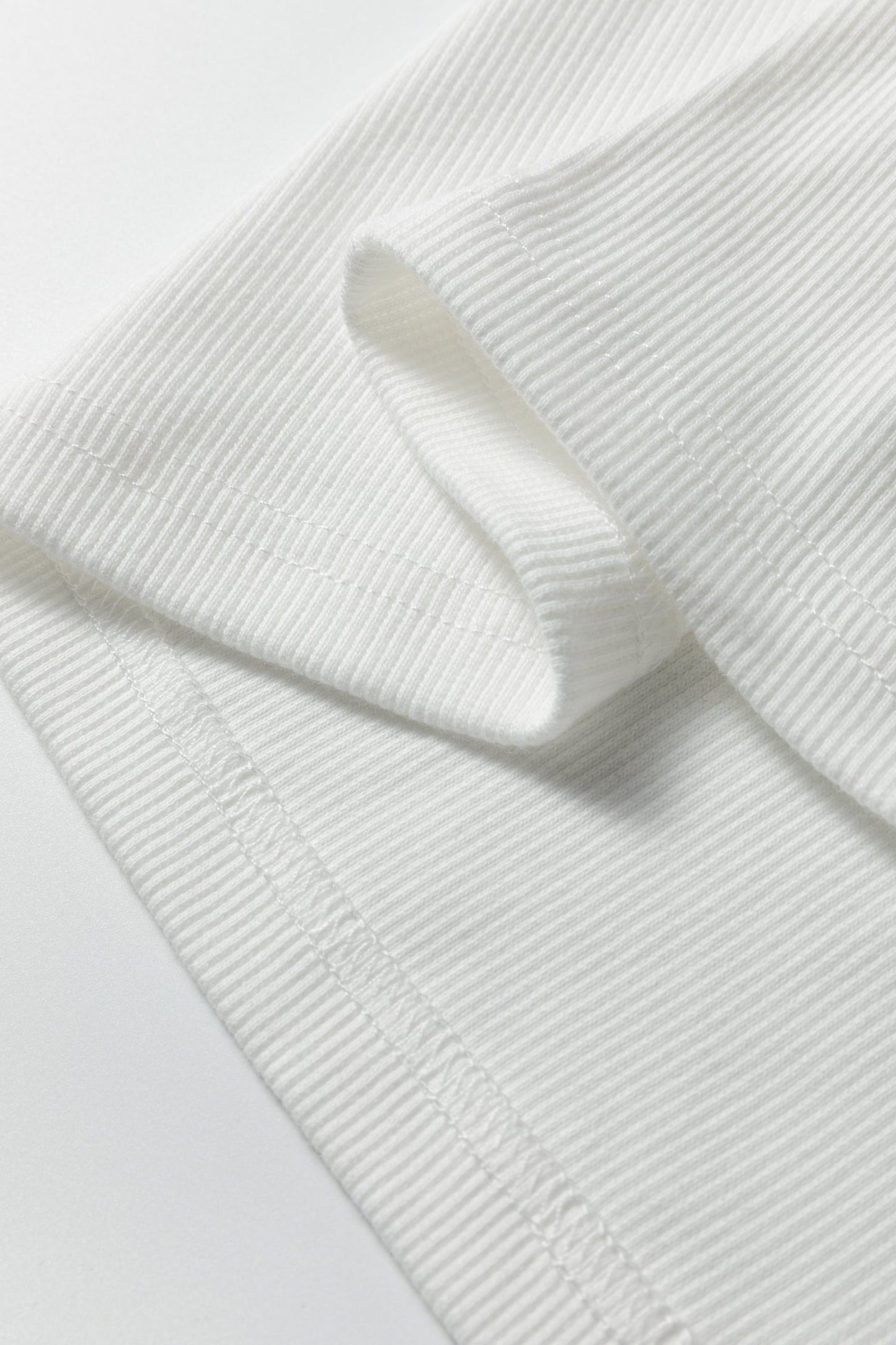 Stripe Patchwork Buttoned V-Neck Ribbed Knit Top