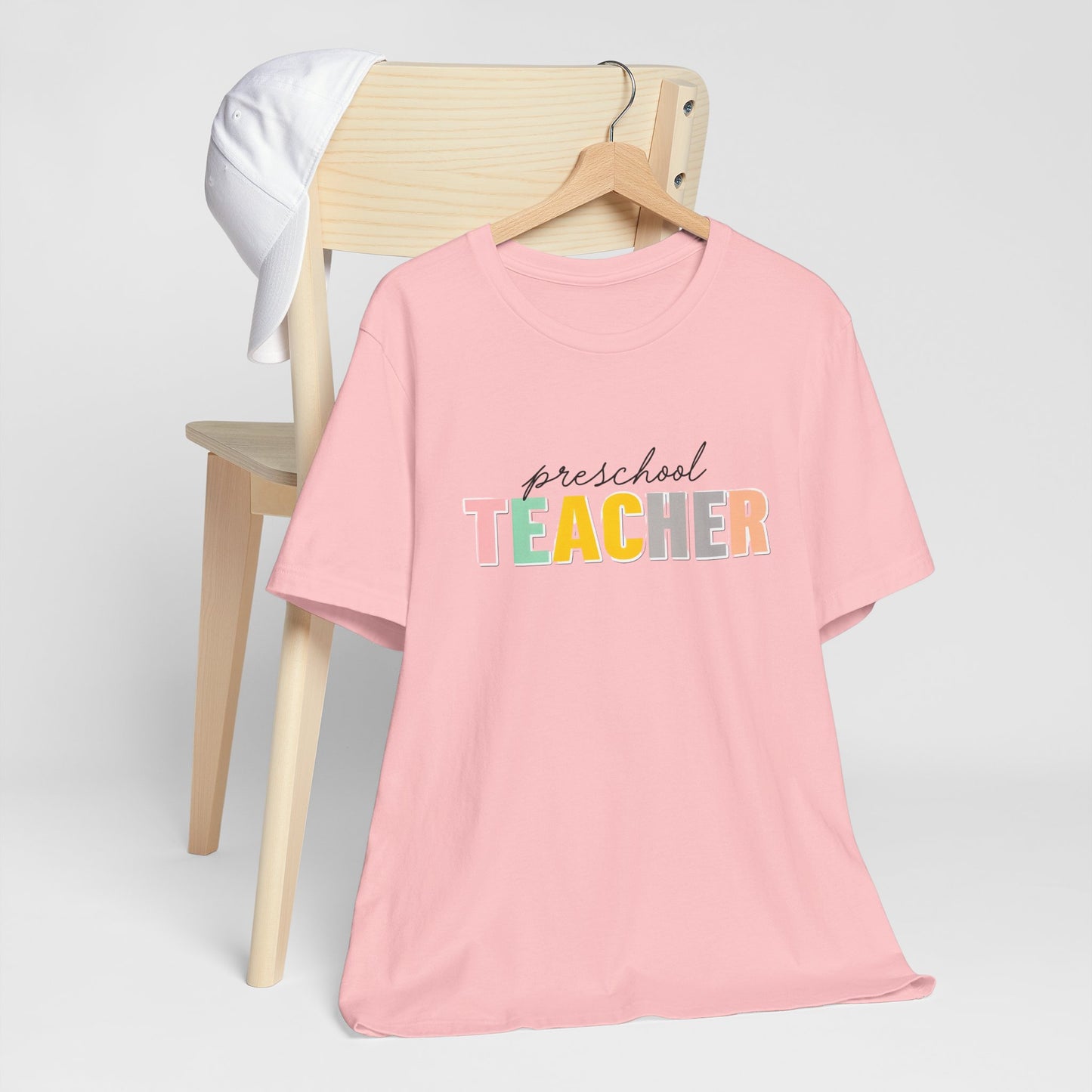 Preschool Teacher Tee, Cute Teacher Shirt, Gift for Educators, Teacher Appreciation, Back to School, Unisex T-Shirt