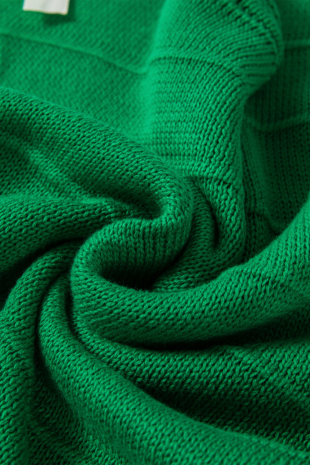 Bow Cut-Out Round Neck Sweater