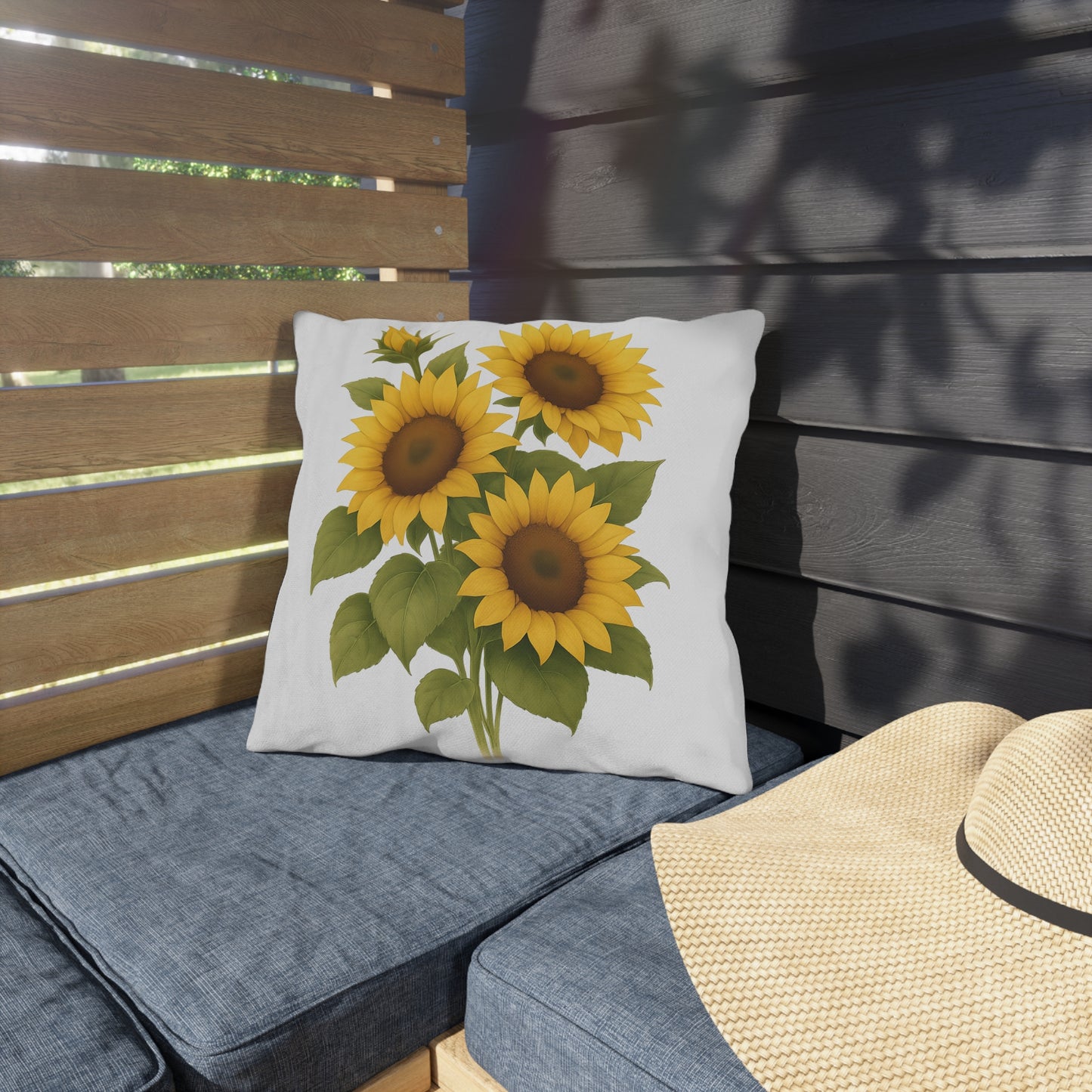 Outdoor Pillows - Vibrant Sunflower Summertime Favorite