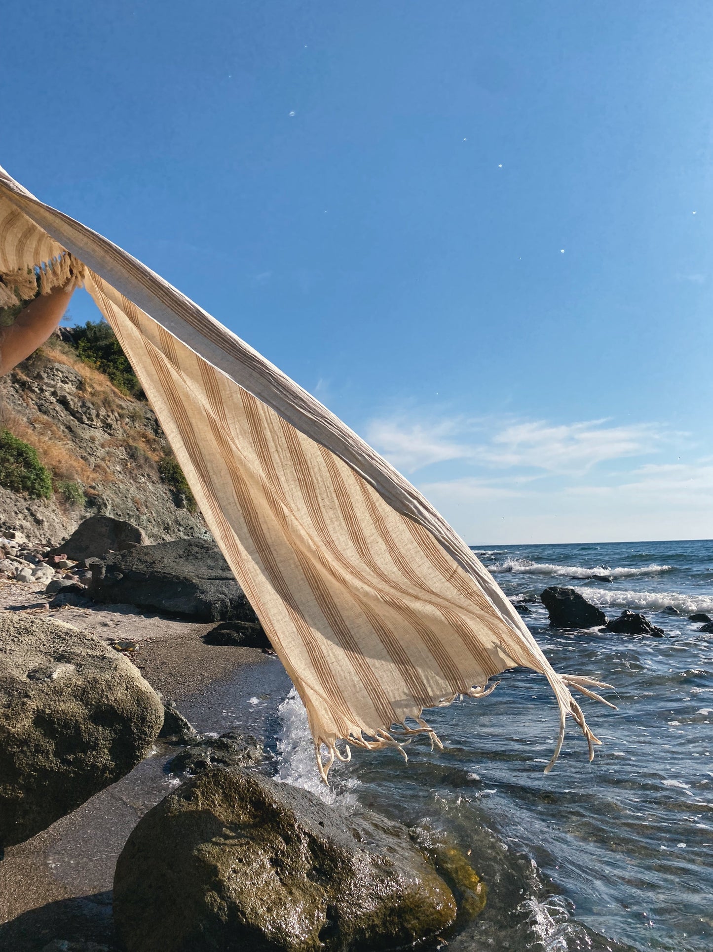 Ciragan Cotton Linen Towel