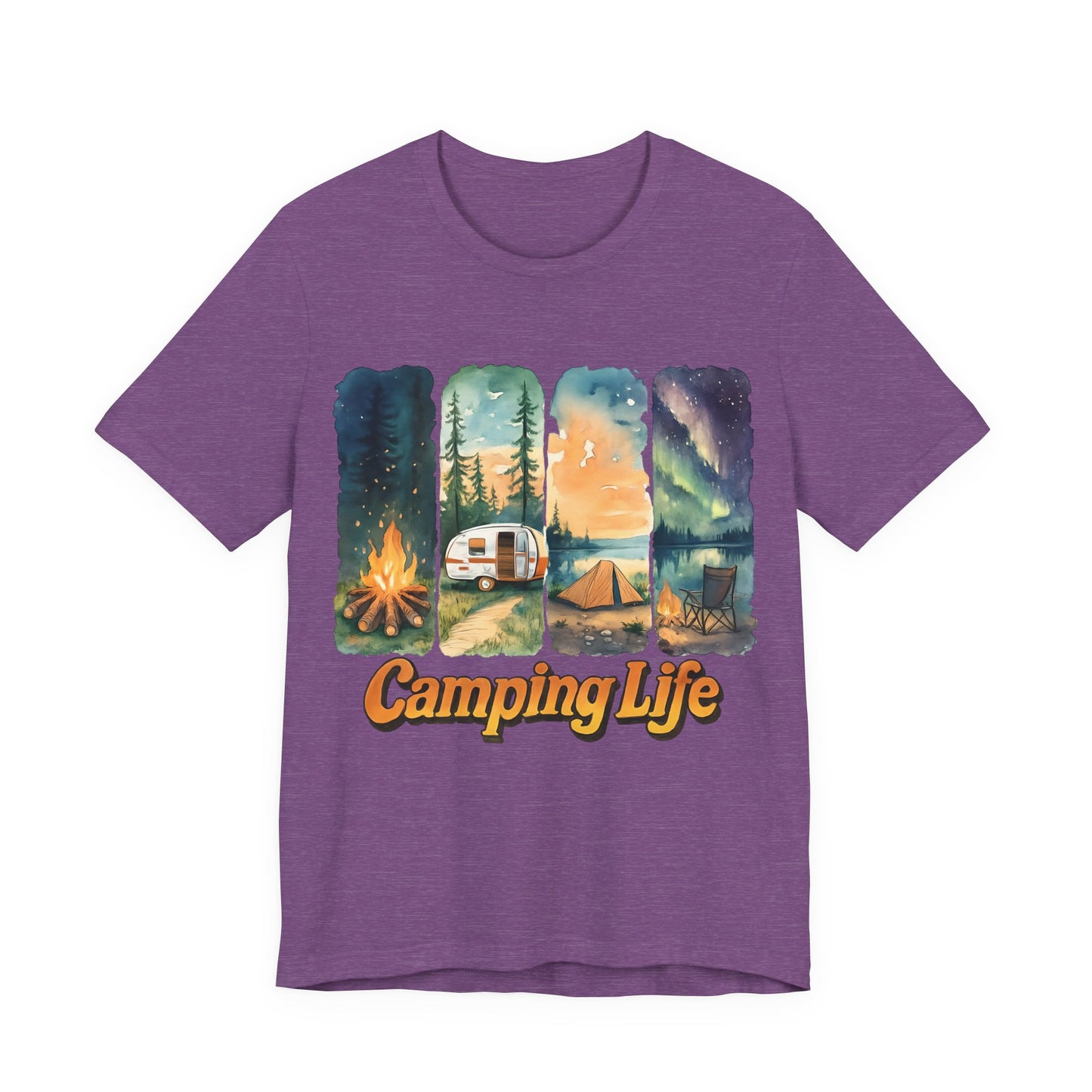 Camping Life Unisex Tee | Outdoor Adventure Shirt, Nature Lover Gift, Camping Apparel, Travel T-Shirt, Weekend Getaway Outfit