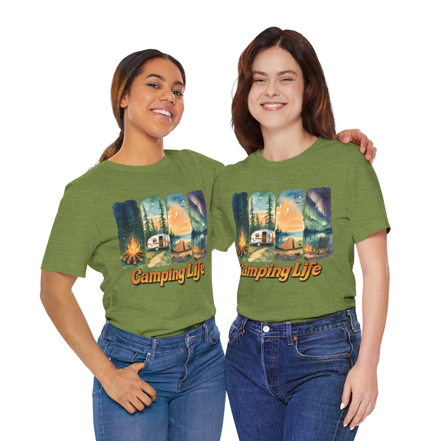 Camping Life Unisex Tee | Outdoor Adventure Shirt, Nature Lover Gift, Camping Apparel, Travel T-Shirt, Weekend Getaway Outfit