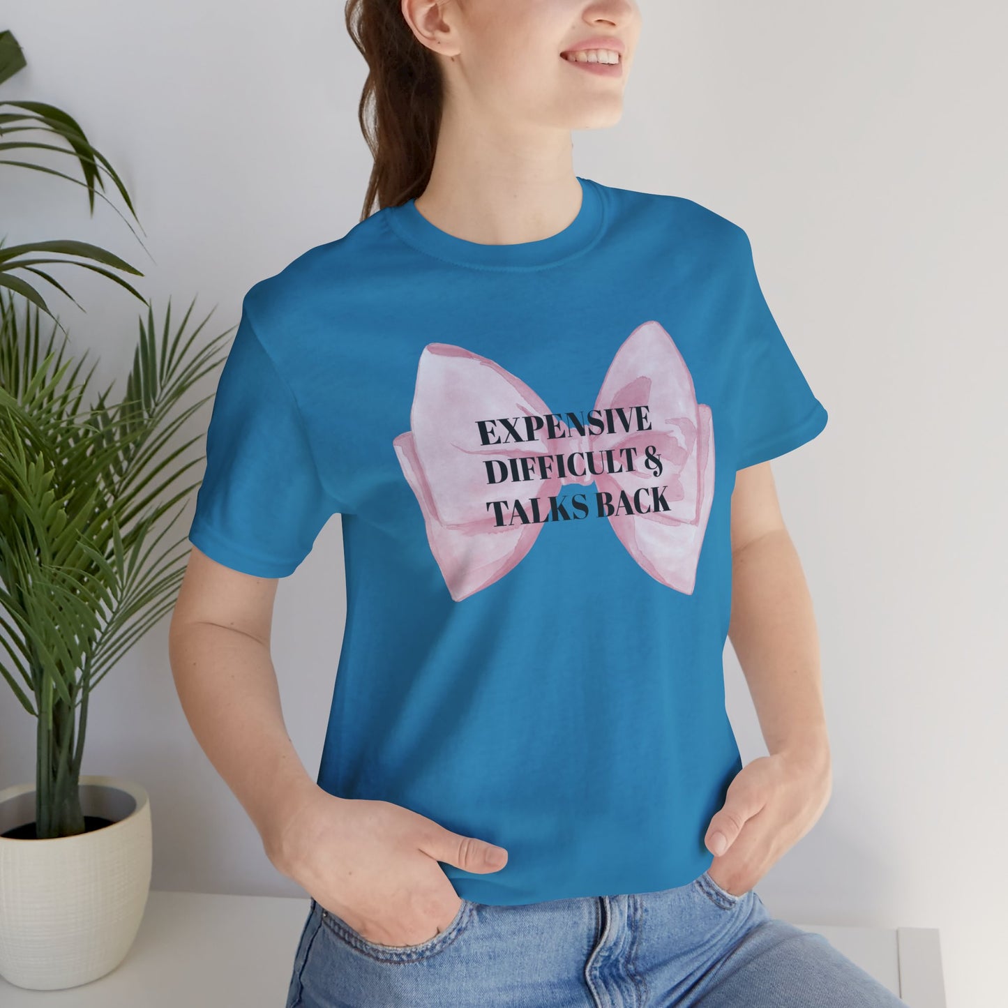 Graphic Bow Unisex Tee