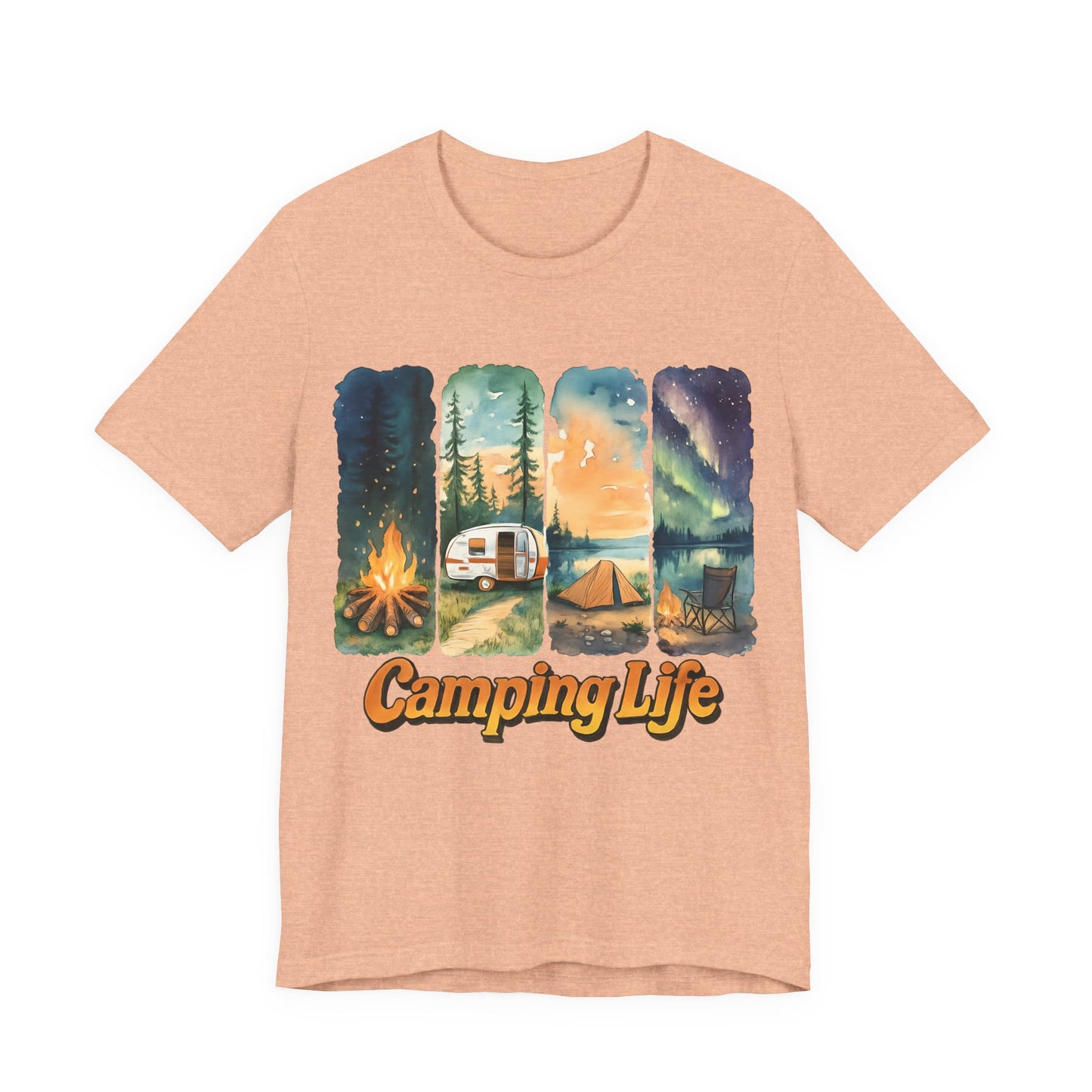 Camping Life Unisex Tee | Outdoor Adventure Shirt, Nature Lover Gift, Camping Apparel, Travel T-Shirt, Weekend Getaway Outfit
