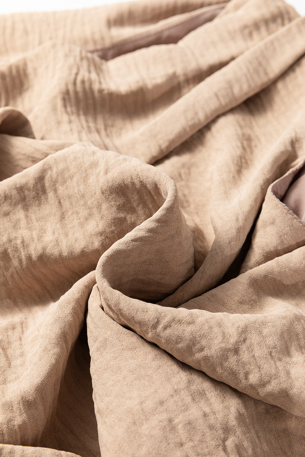 Solid Keyhole Puffy Tank and Pants Set