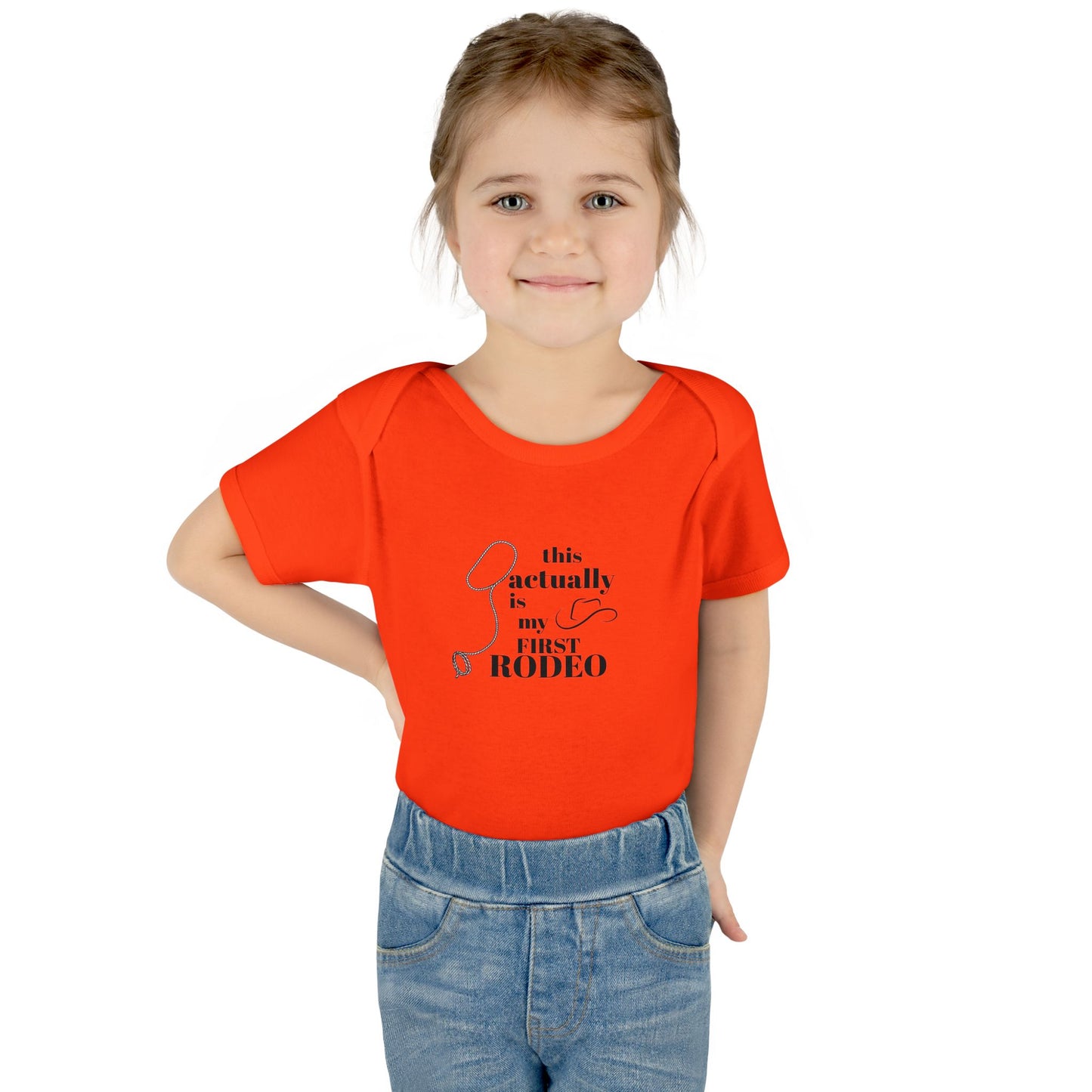 Infant Baby Bodysuit - My First Rodeo - Cute Baby Outfit for Newborns, Western Baby Shower Gift, Baby Wear for Rodeo Events, Adorable [...]