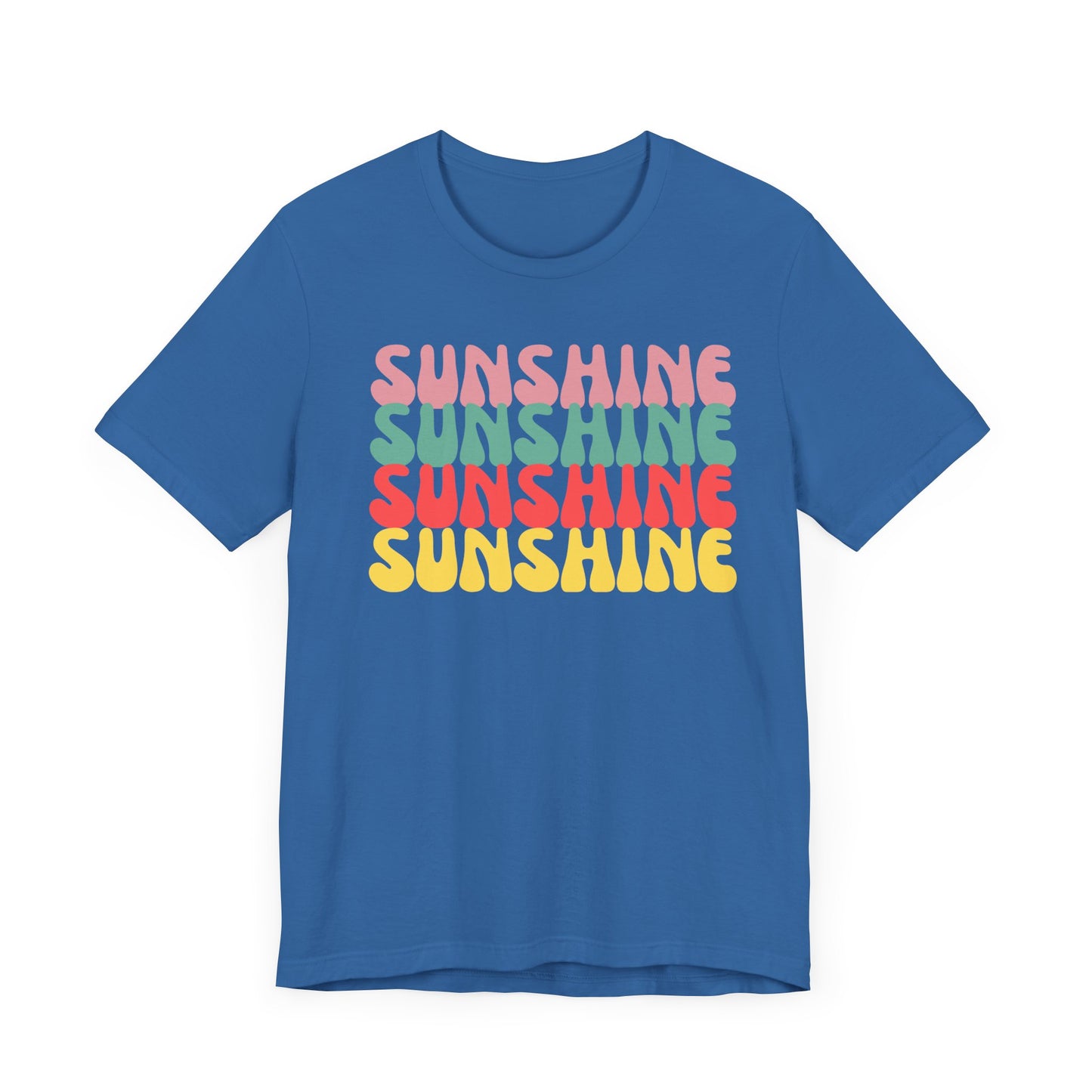 Sunny Vibe Unisex Tee, Summer T-Shirt, Beachwear, Gift for Her, Casual Wear, Fun Graphic Tee