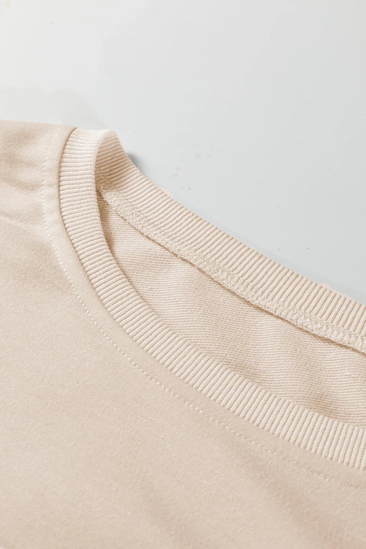 Plus Size Flower Patched Mineral Wash Top