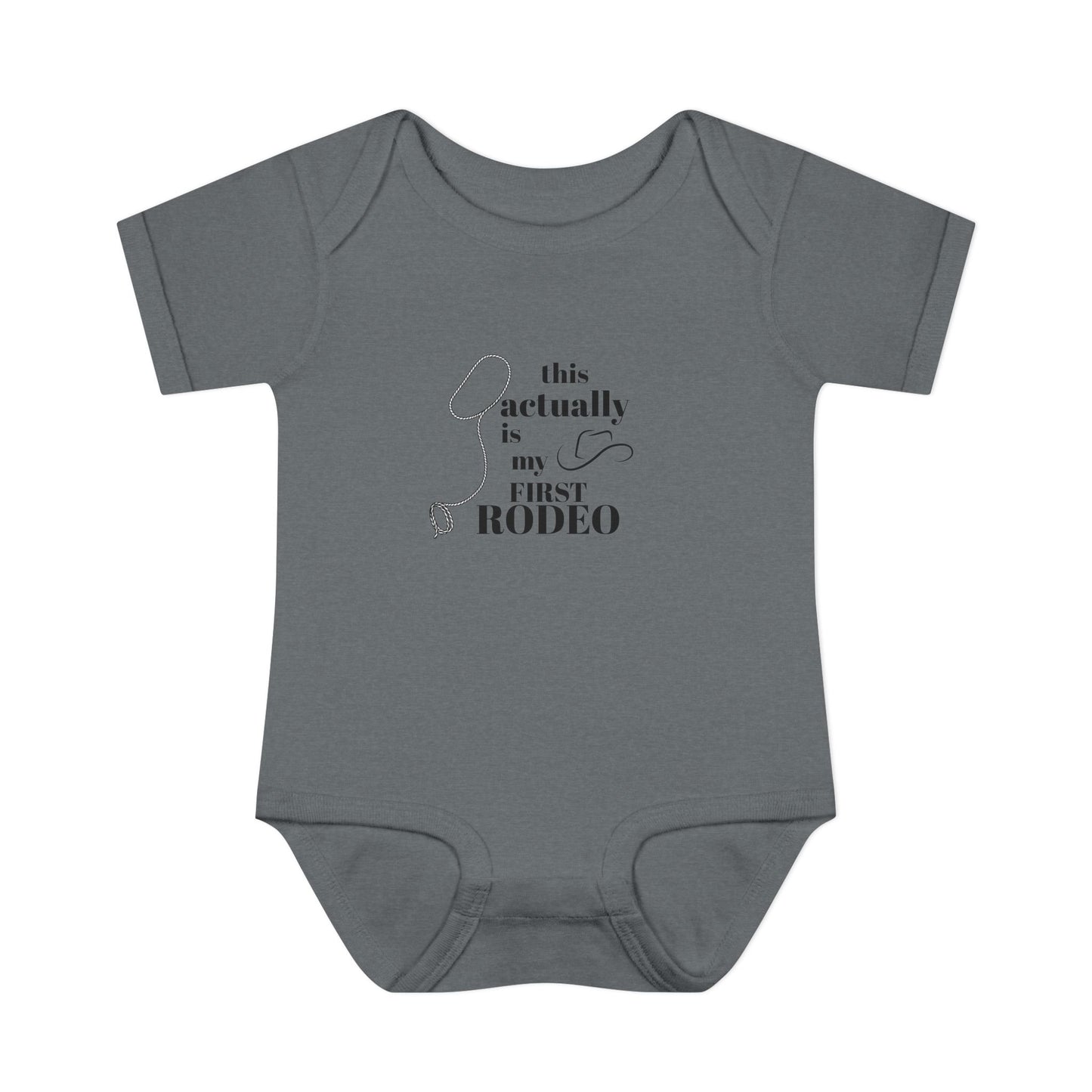 Infant Baby Bodysuit - My First Rodeo - Cute Baby Outfit for Newborns, Western Baby Shower Gift, Baby Wear for Rodeo Events, Adorable [...]