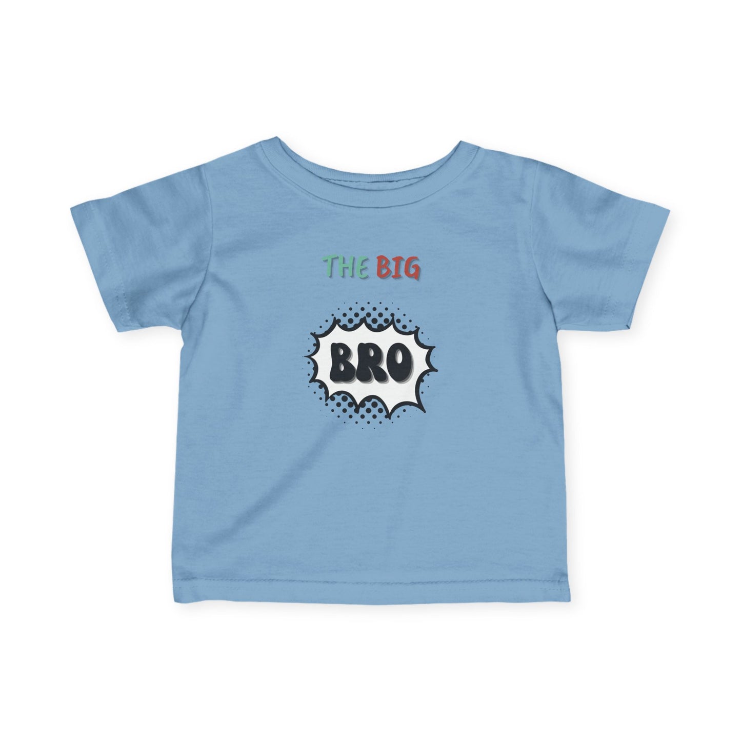Big Brother Infant Tee, Cute Baby Shirt, Sibling Announcement Gift, Baby Shower Outfit, Toddler Tee for New Brothers