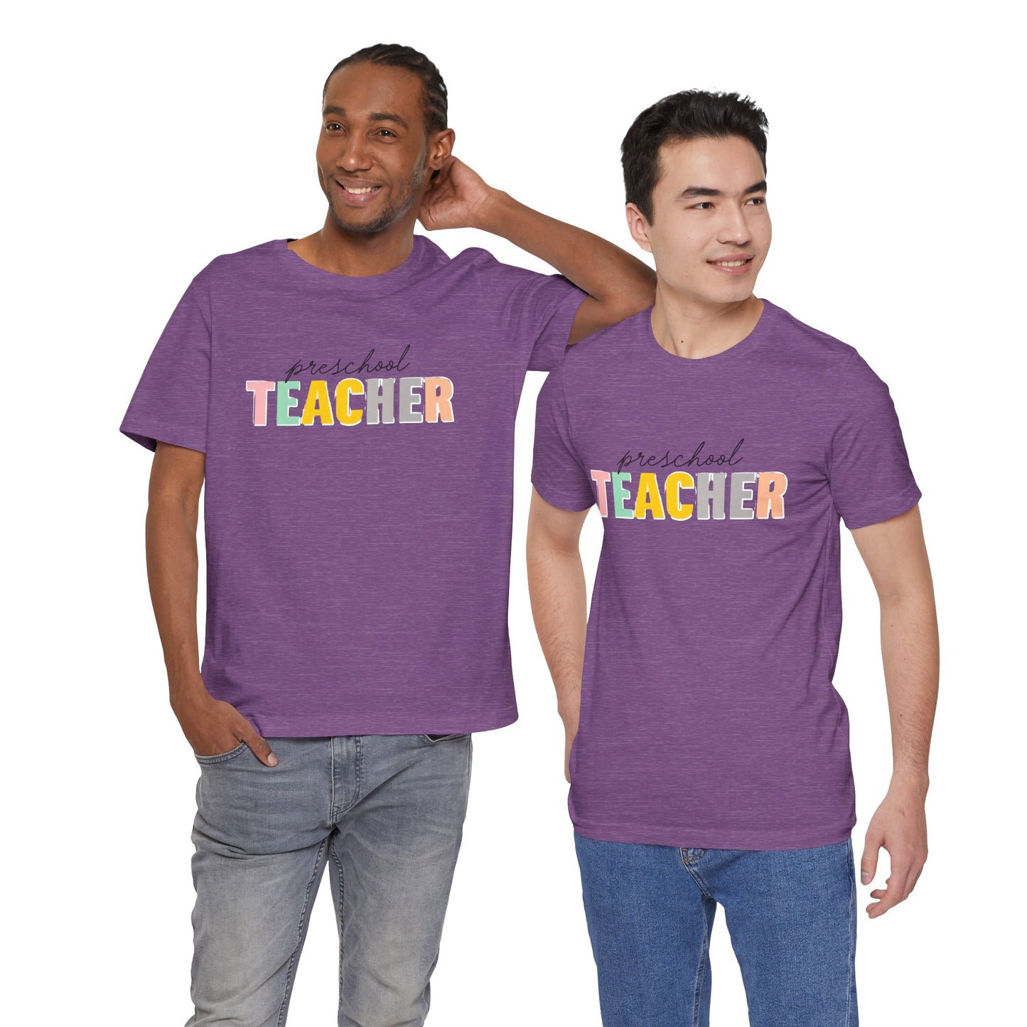 Preschool Teacher Tee, Cute Teacher Shirt, Gift for Educators, Teacher Appreciation, Back to School, Unisex T-Shirt