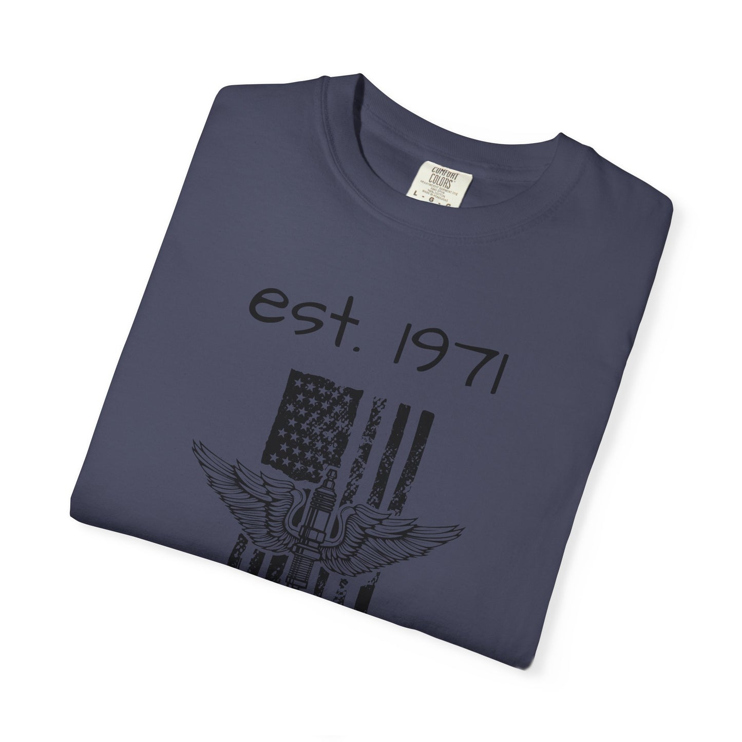 Vintage-Inspired Unisex T-Shirt with Established 1971 Design, Casual Wear, Gift for Father's Day, Graphic Tee, Casual Fashion, [...]