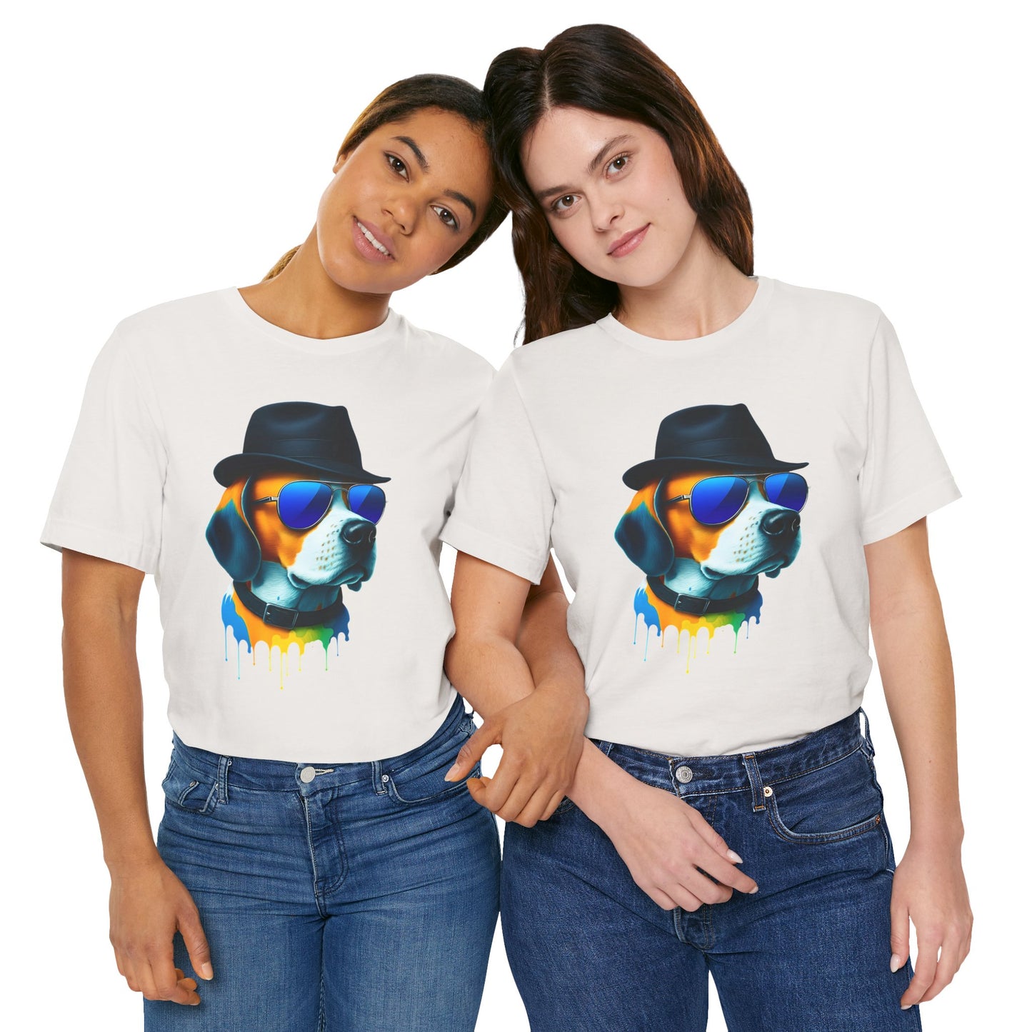 Cool Dog Graphic Tee | Fun Pet Lover T-shirt, Gift for Dog Owners, Casual Wear, Summer Style, Animal Art Apparel