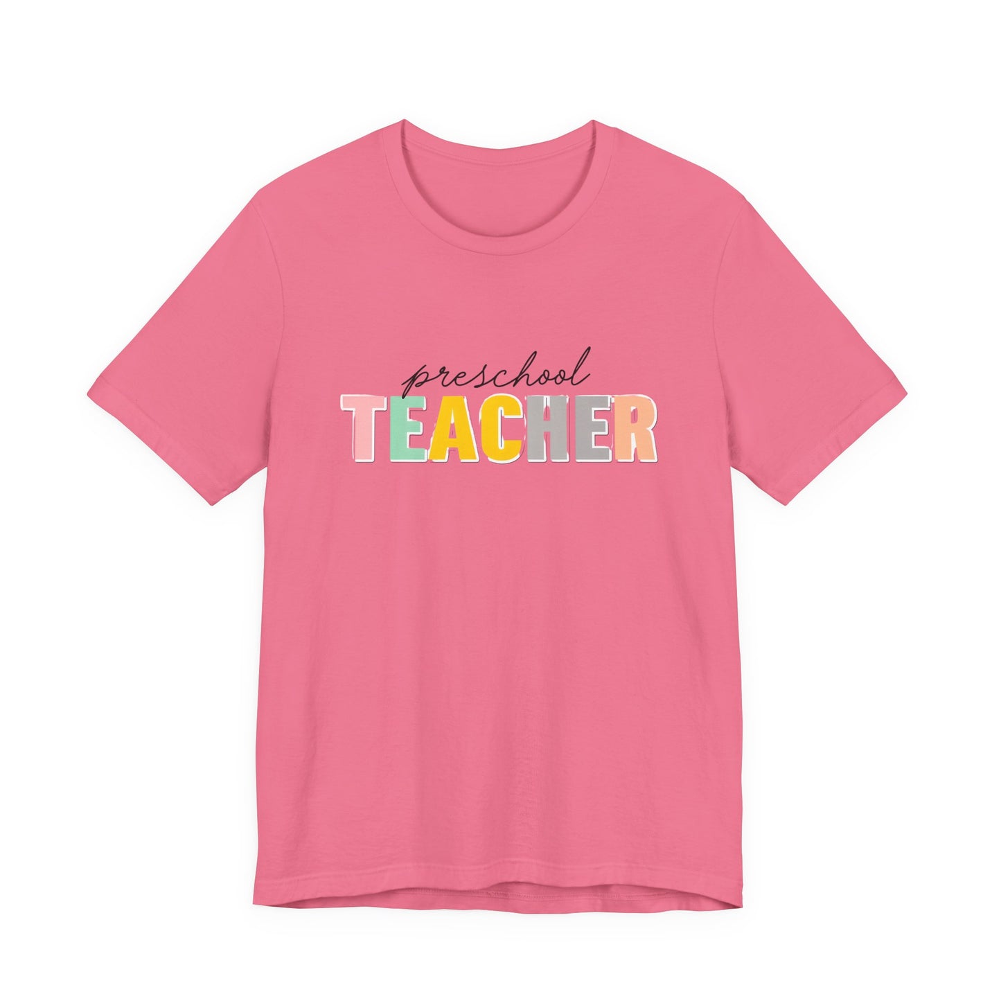 Preschool Teacher Tee, Cute Teacher Shirt, Gift for Educators, Teacher Appreciation, Back to School, Unisex T-Shirt