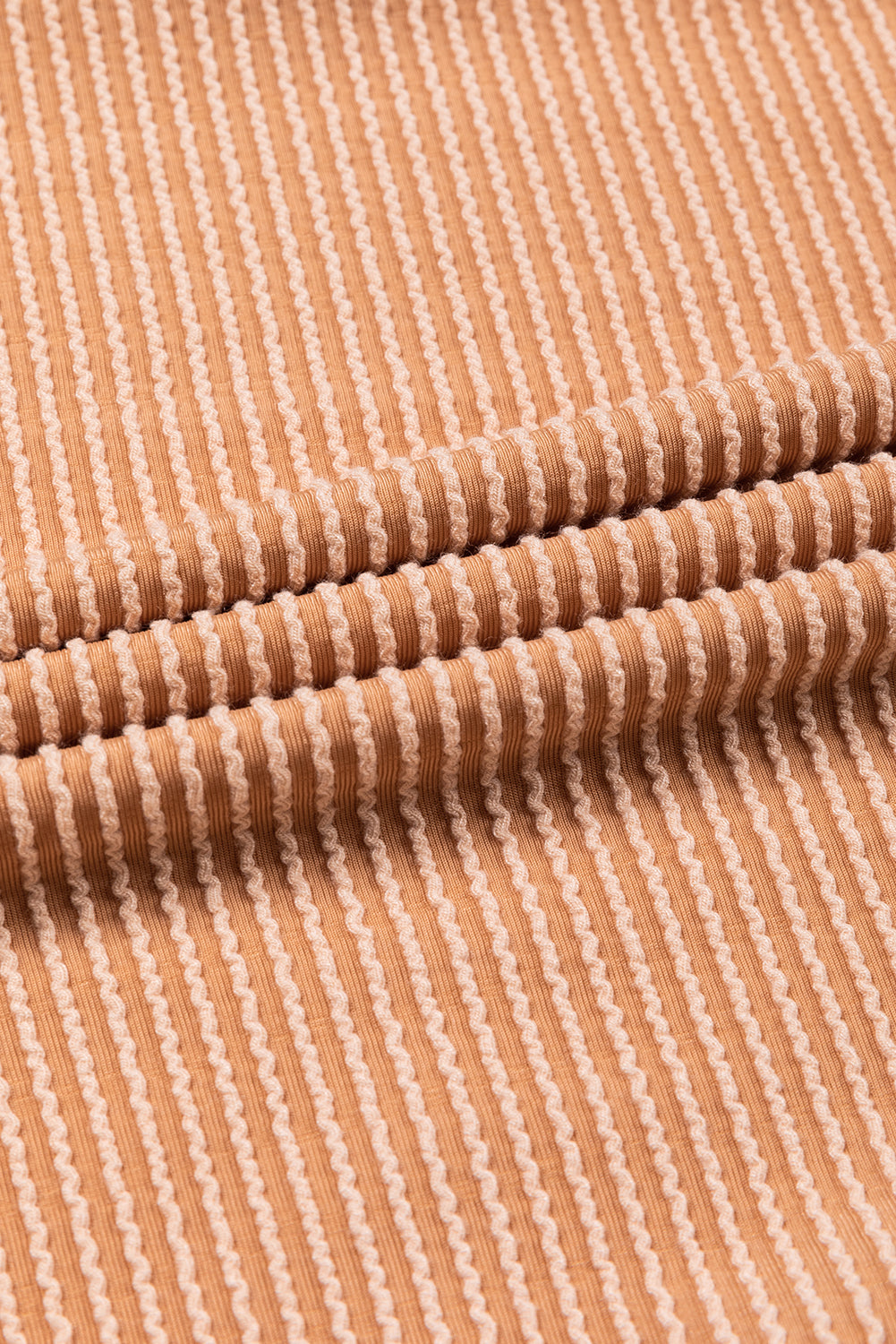 Colorblock Ribbed Long Sleeve Top