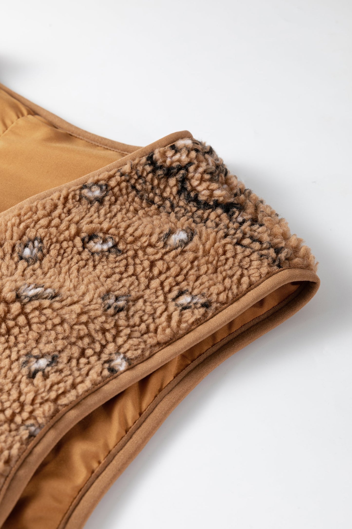 Western Paisley Sherpa Pocketed Vest