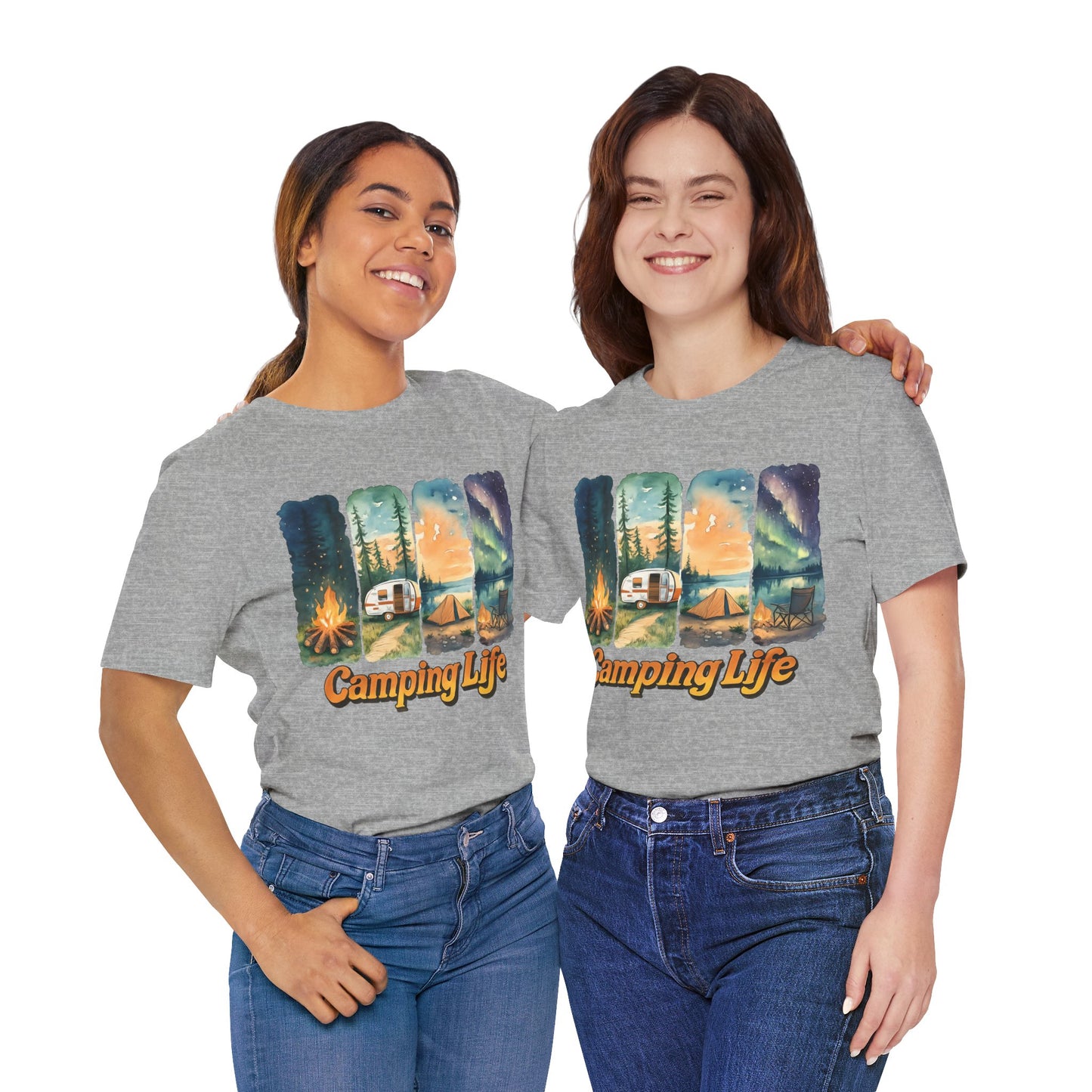 Camping Life Unisex Tee | Outdoor Adventure Shirt, Nature Lover Gift, Camping Apparel, Travel T-Shirt, Weekend Getaway Outfit