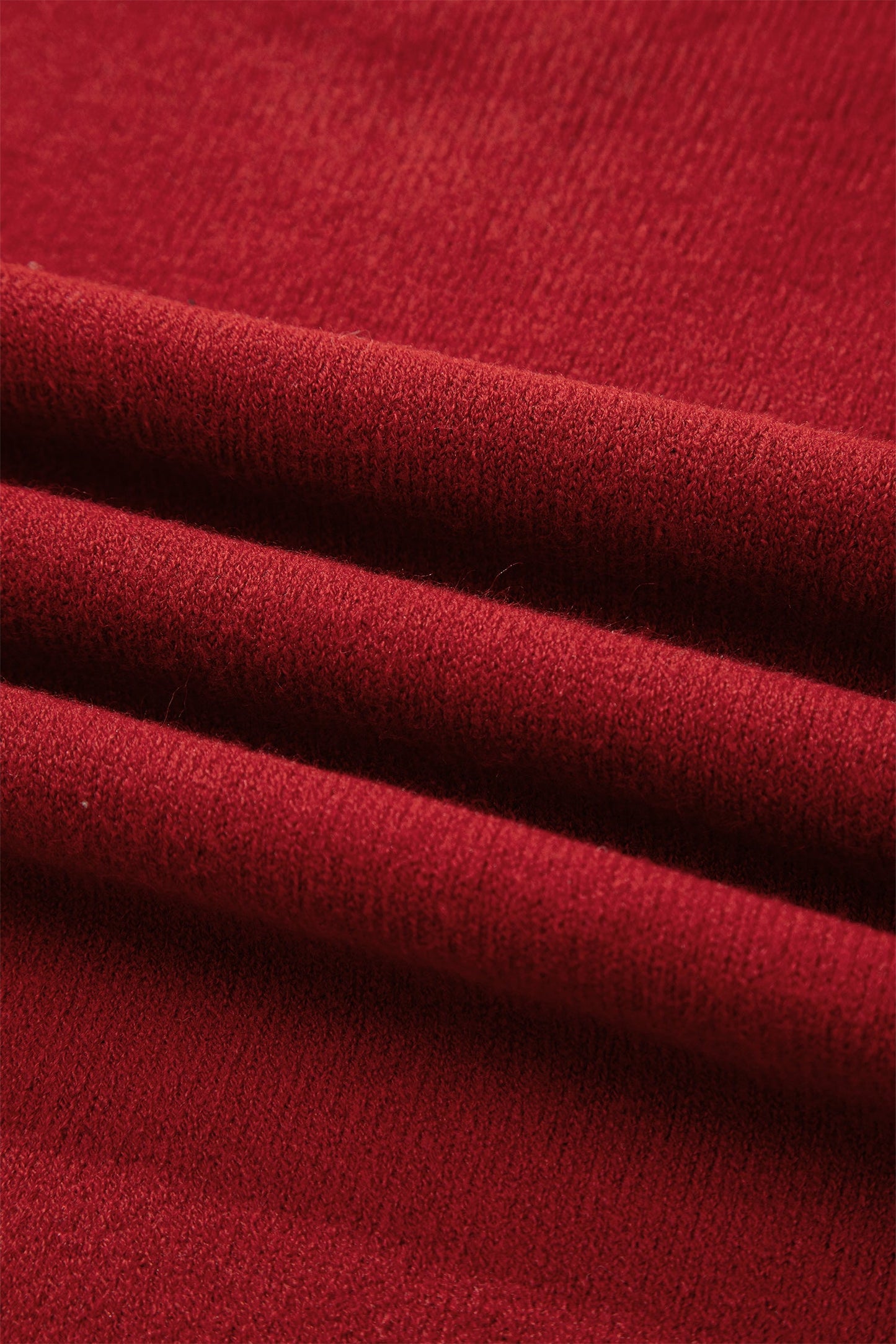 Leopard Bow Split Cuff Contrast Trim Sweater