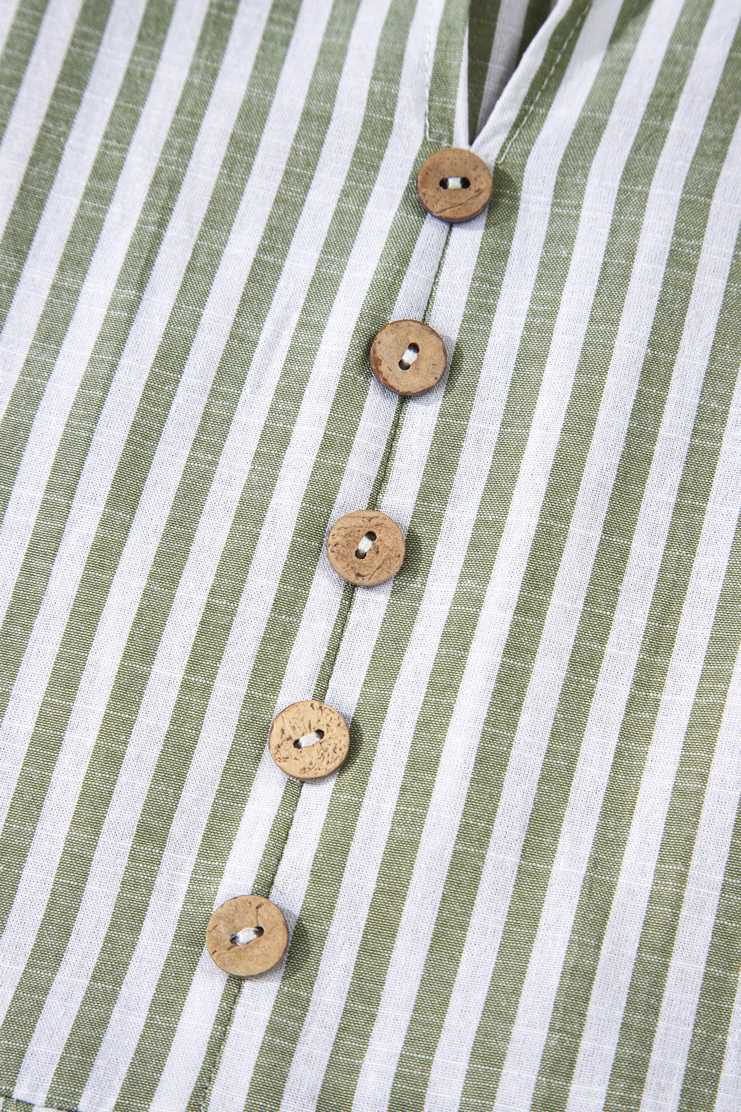 Stripe Tassel Tie-Neck Ruffle Tiered Dress