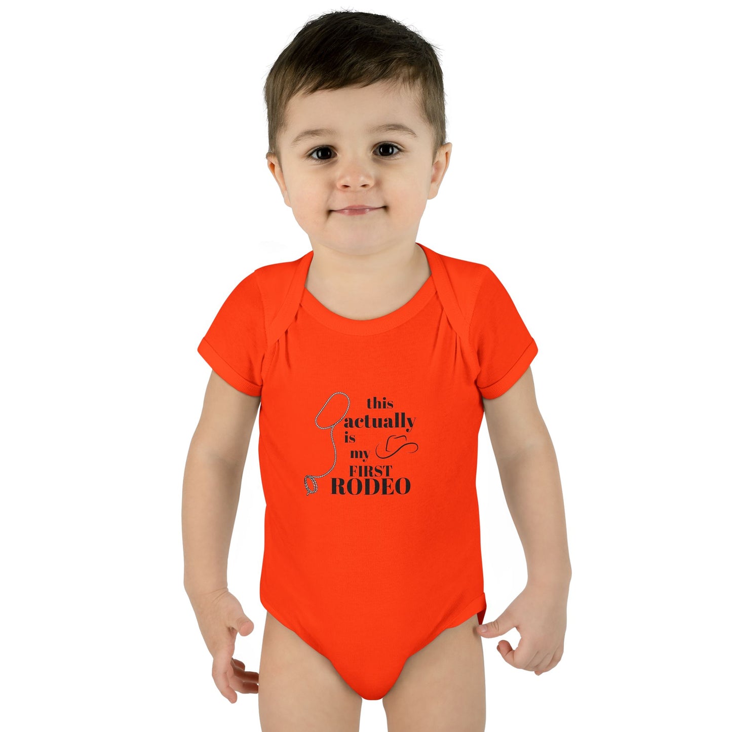 Infant Baby Bodysuit - My First Rodeo - Cute Baby Outfit for Newborns, Western Baby Shower Gift, Baby Wear for Rodeo Events, Adorable [...]