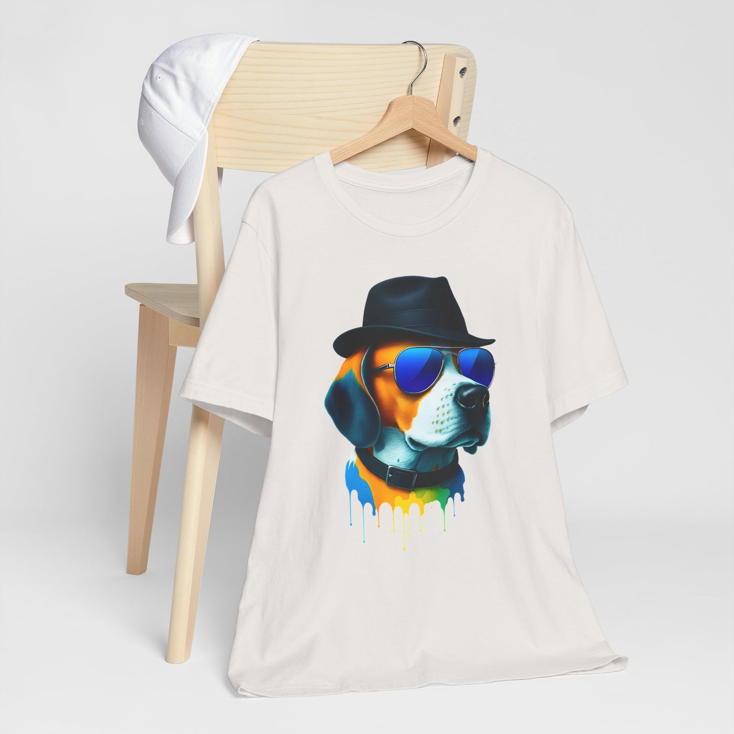 Cool Dog Graphic Tee | Fun Pet Lover T-shirt, Gift for Dog Owners, Casual Wear, Summer Style, Animal Art Apparel