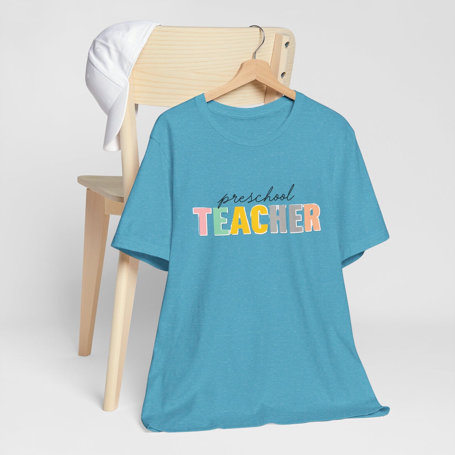 Preschool Teacher Tee, Cute Teacher Shirt, Gift for Educators, Teacher Appreciation, Back to School, Unisex T-Shirt