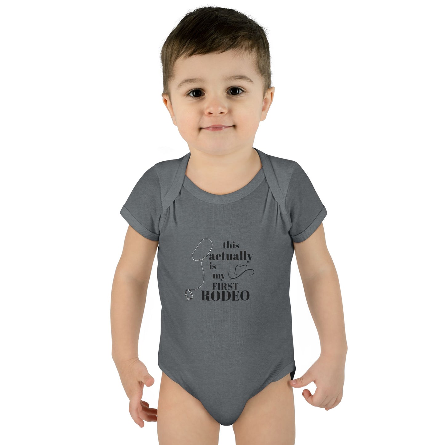 Infant Baby Bodysuit - My First Rodeo - Cute Baby Outfit for Newborns, Western Baby Shower Gift, Baby Wear for Rodeo Events, Adorable [...]